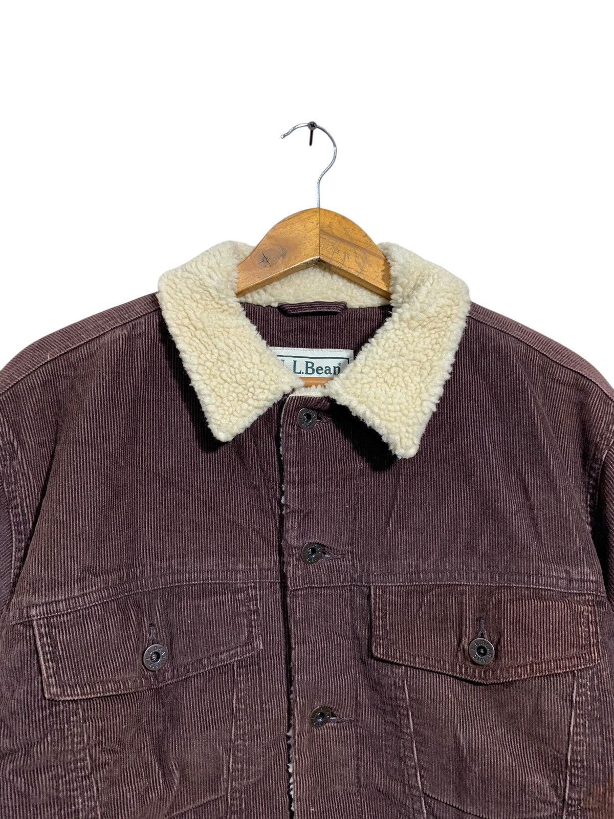 L.L. Bean 🔥VTG L.L BEAN CORDUROY SHERPA JACKETS BROWN Size US M / EU 48-50 / 2 - 5 Thumbnail