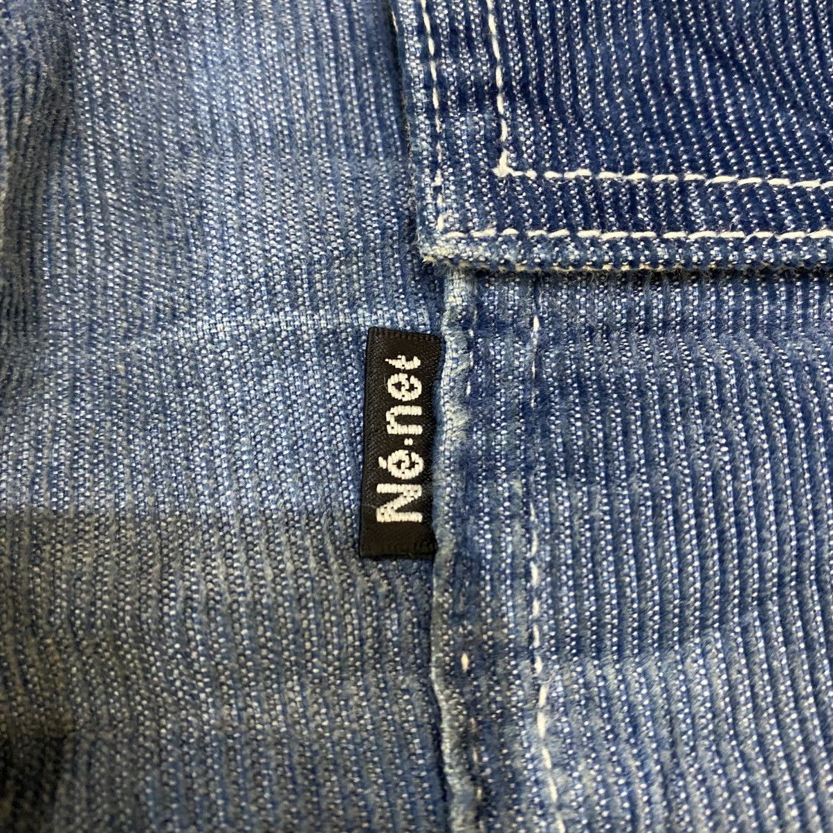 Ne-Net 90s Ne-Net By Issey Miyake Fatigue Blue Corduroy Pants Size US 30 / EU 46 - 14 Thumbnail