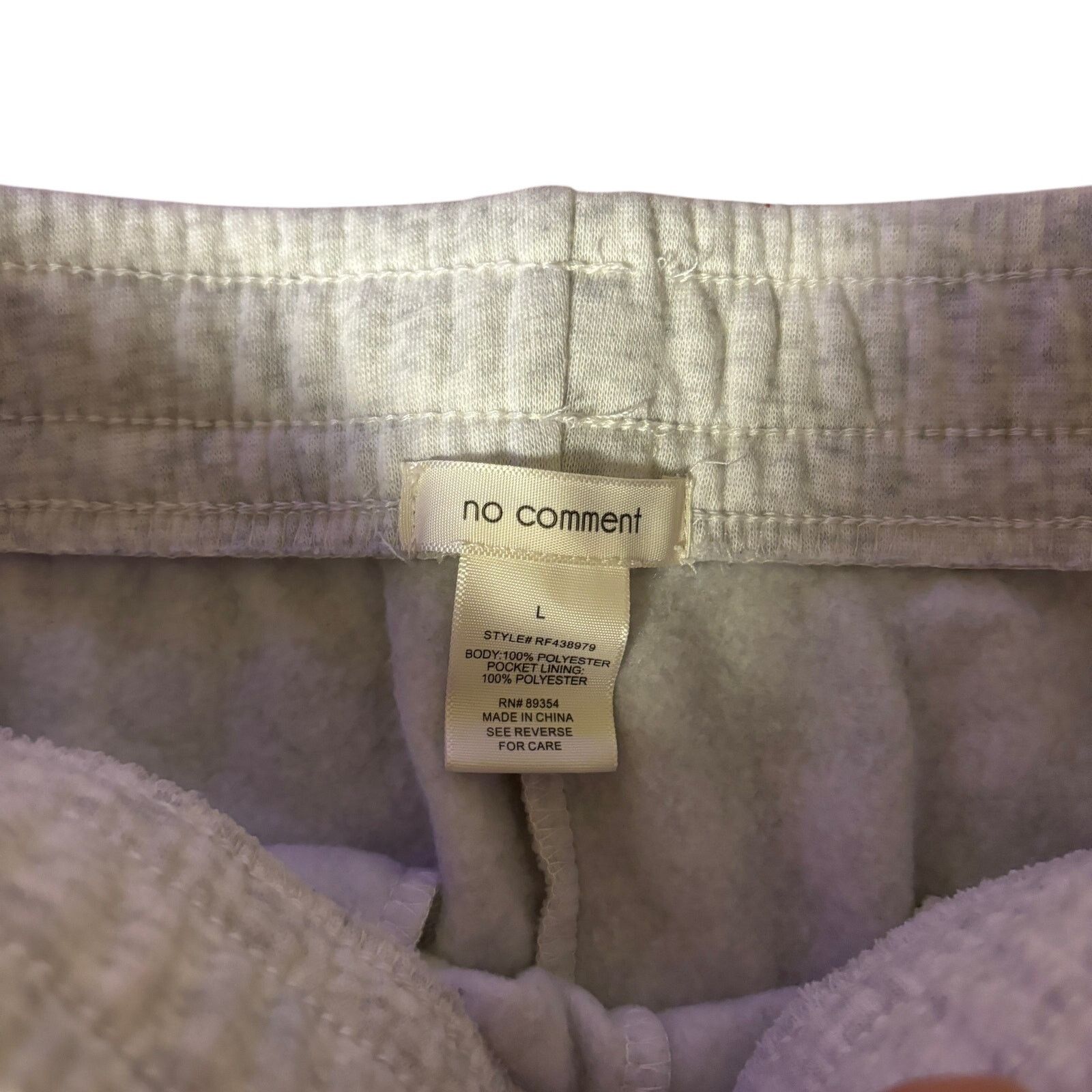 Other y2k 2000s style baggy wide leg cotton sweatpants womens L Size 30" / US 8 / IT 44 - 3 Thumbnail