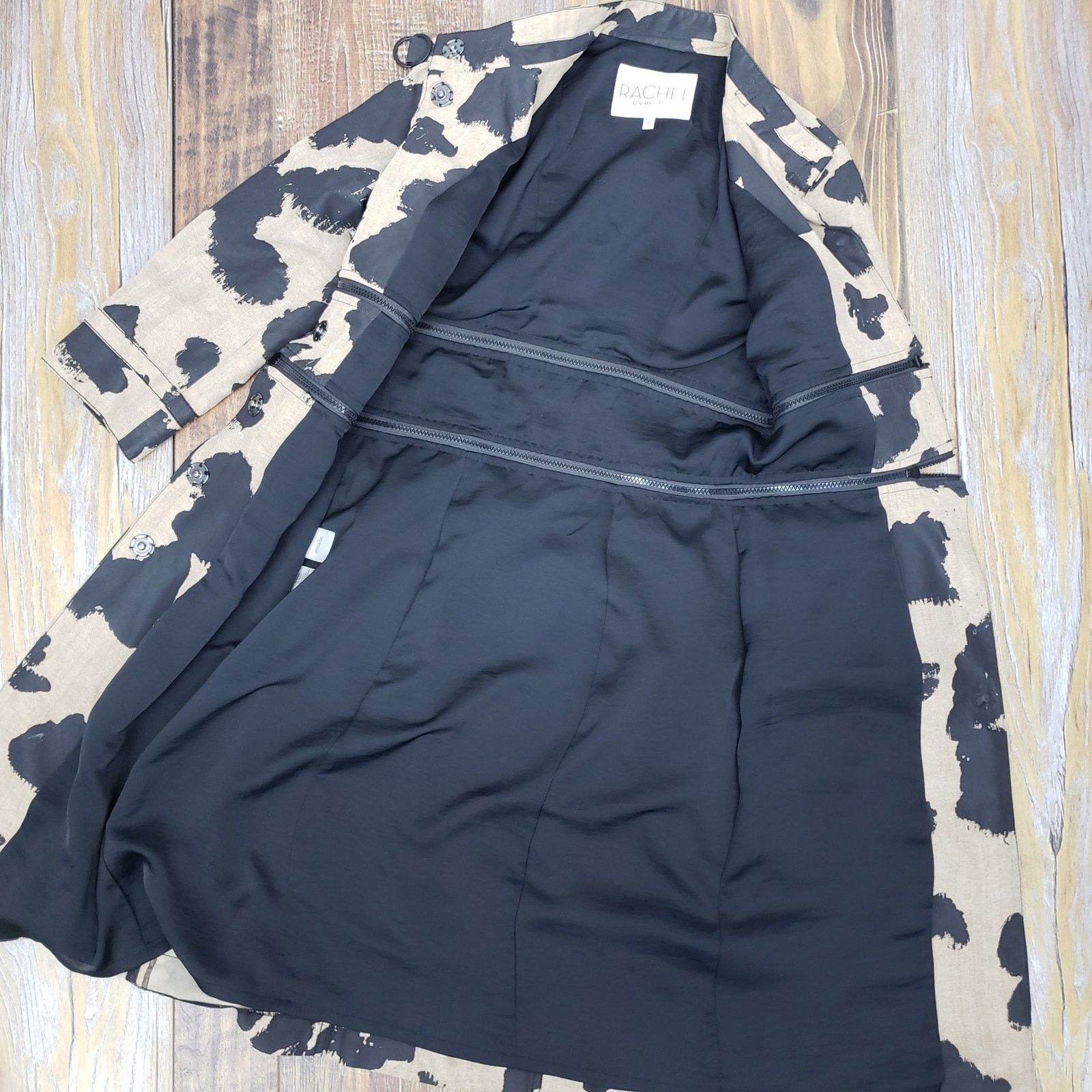 Other Rachel Roy Trench Coat Snap Closure Lined Zipper Modal XS Size XS / US 0-2 / IT 36-38 - 9 Thumbnail