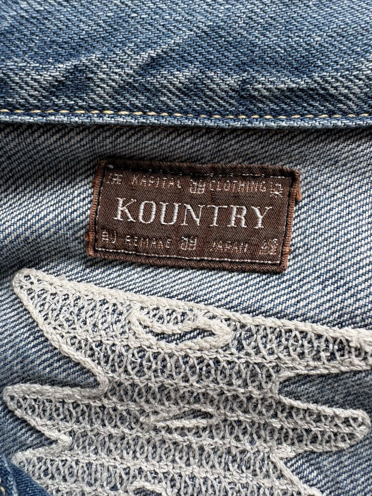 Kapital Kountry 11.5Oz Denim Mexican Tuxedo Westerner Size 48 KR2210LJ01 Size US M / EU 48-50 / 2 - 5 Thumbnail