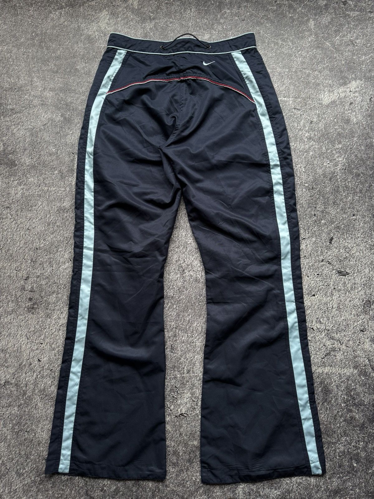 Nike × Vintage nike vintage nylon track pants Size 32" / US 10 / IT 46 - 4 Thumbnail