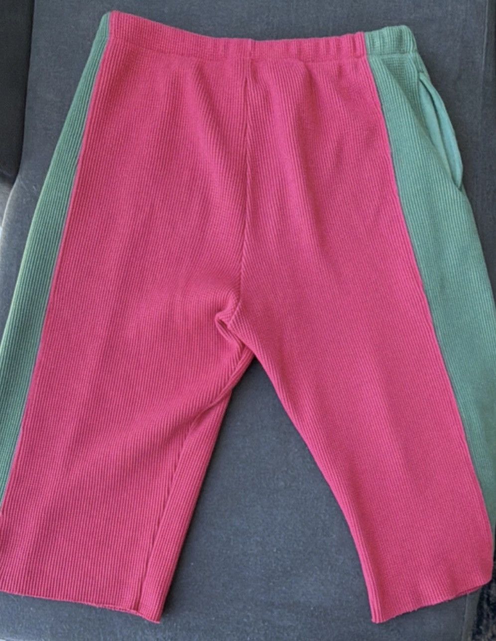 SKYLRK SKYLRK WAFFLE 3/4 SHORT “Melon” Size US 32 / EU 48 - 5 Thumbnail