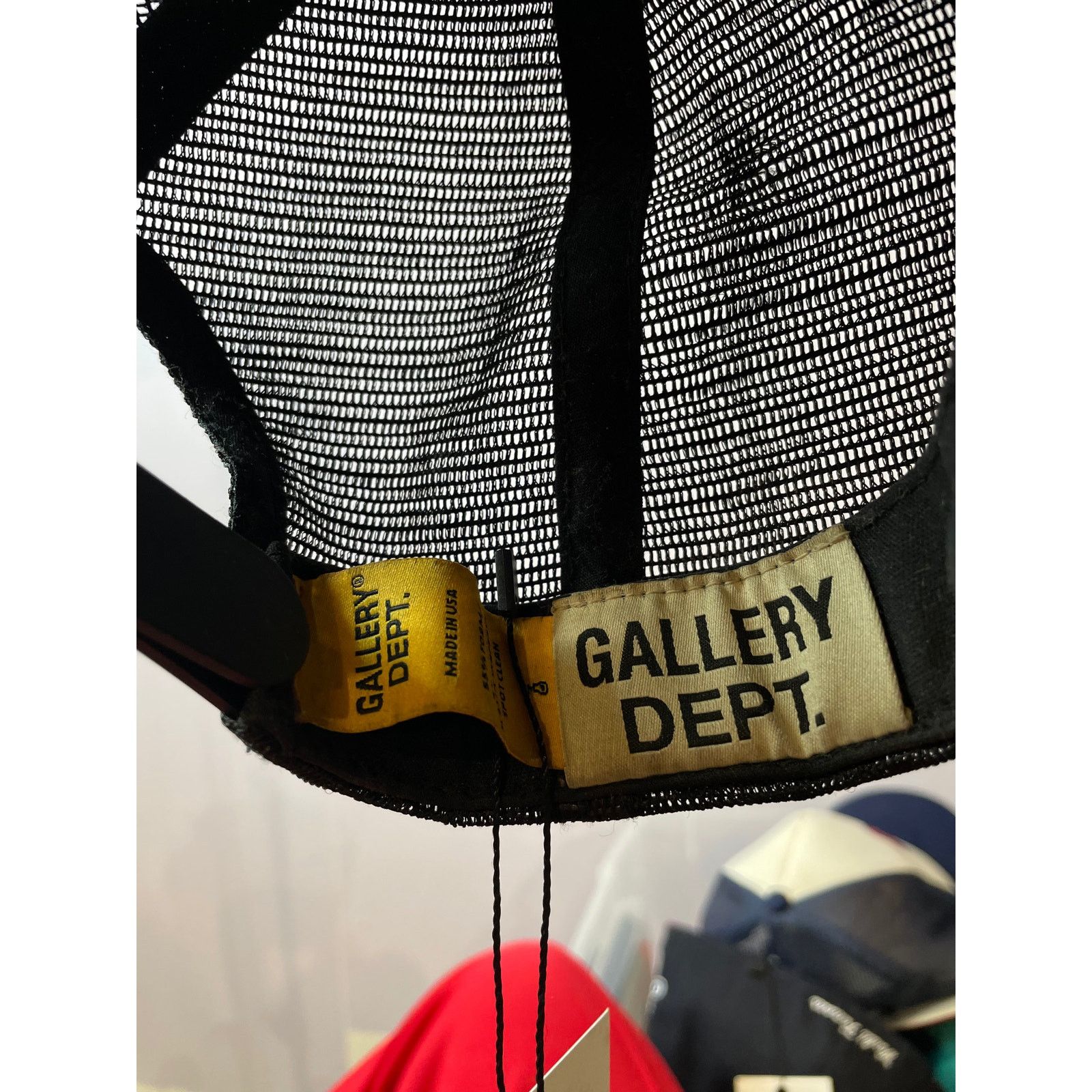 Gallery Dept. Gallery Dept Migos Black Trucker Hat Size ONE SIZE - 2 Thumbnail