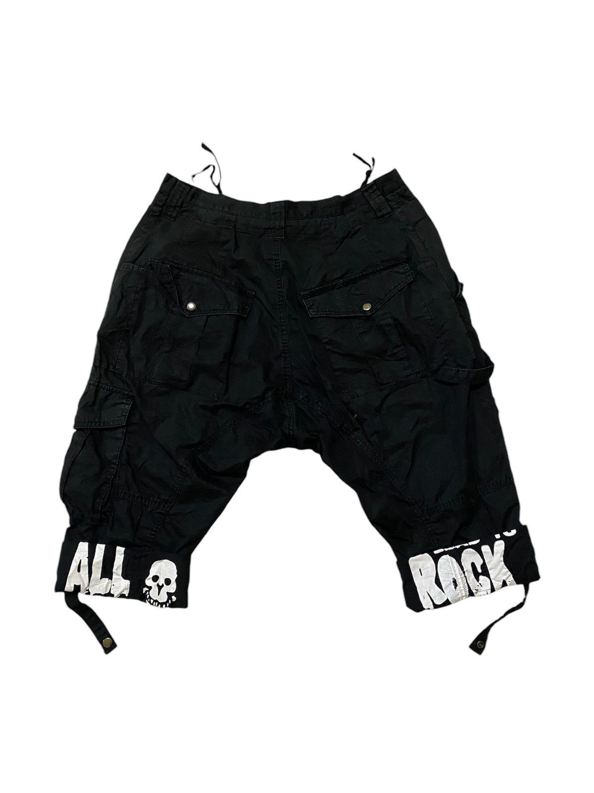 Japanese Brand × PPFM PPFM Punk Bondage Cargo Pants Size US 32 / EU 48 - 2 Thumbnail