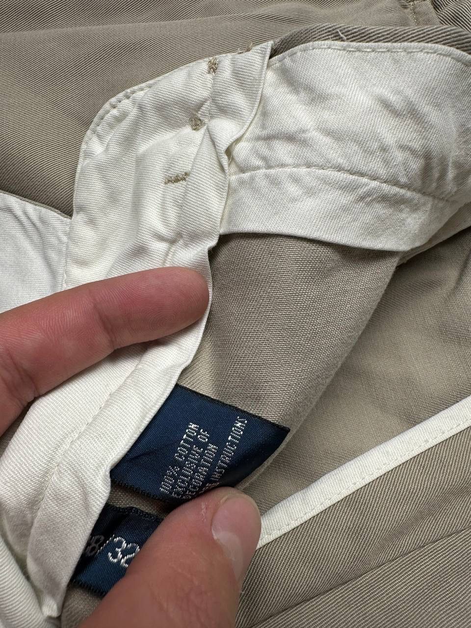 Polo Ralph Lauren Vintage Polo Ralph Lauren Mens Chino Pants 38/32 Size US 38 / EU 54 - 13 Thumbnail