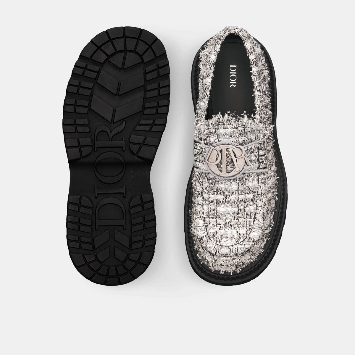 Dior o1bcso1str0226 Buffalo Loafer in Silver Size US 10 / EU 43 - 4 Thumbnail