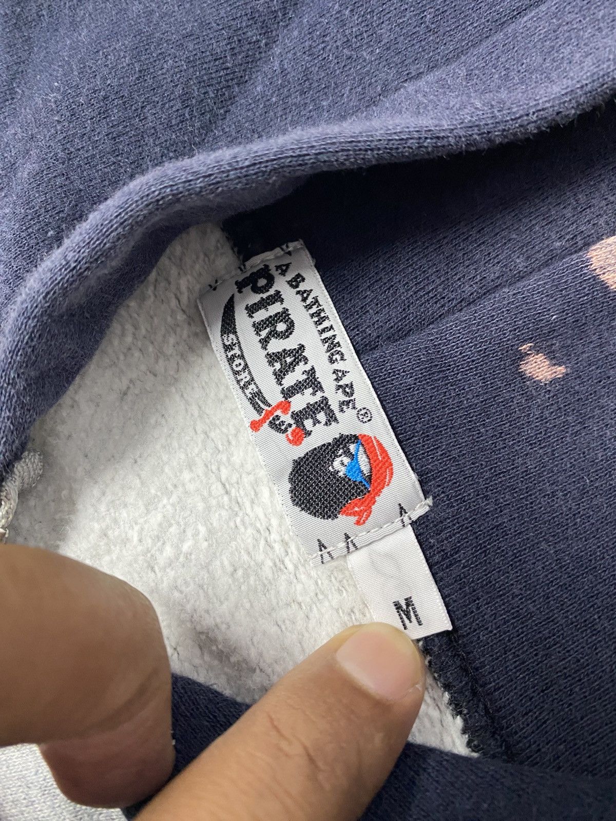 Bape A Bathing Ape (BAPE) Pirate Store Crossbones full zip hoodie Size US M / EU 48-50 / 2 - 14 Thumbnail