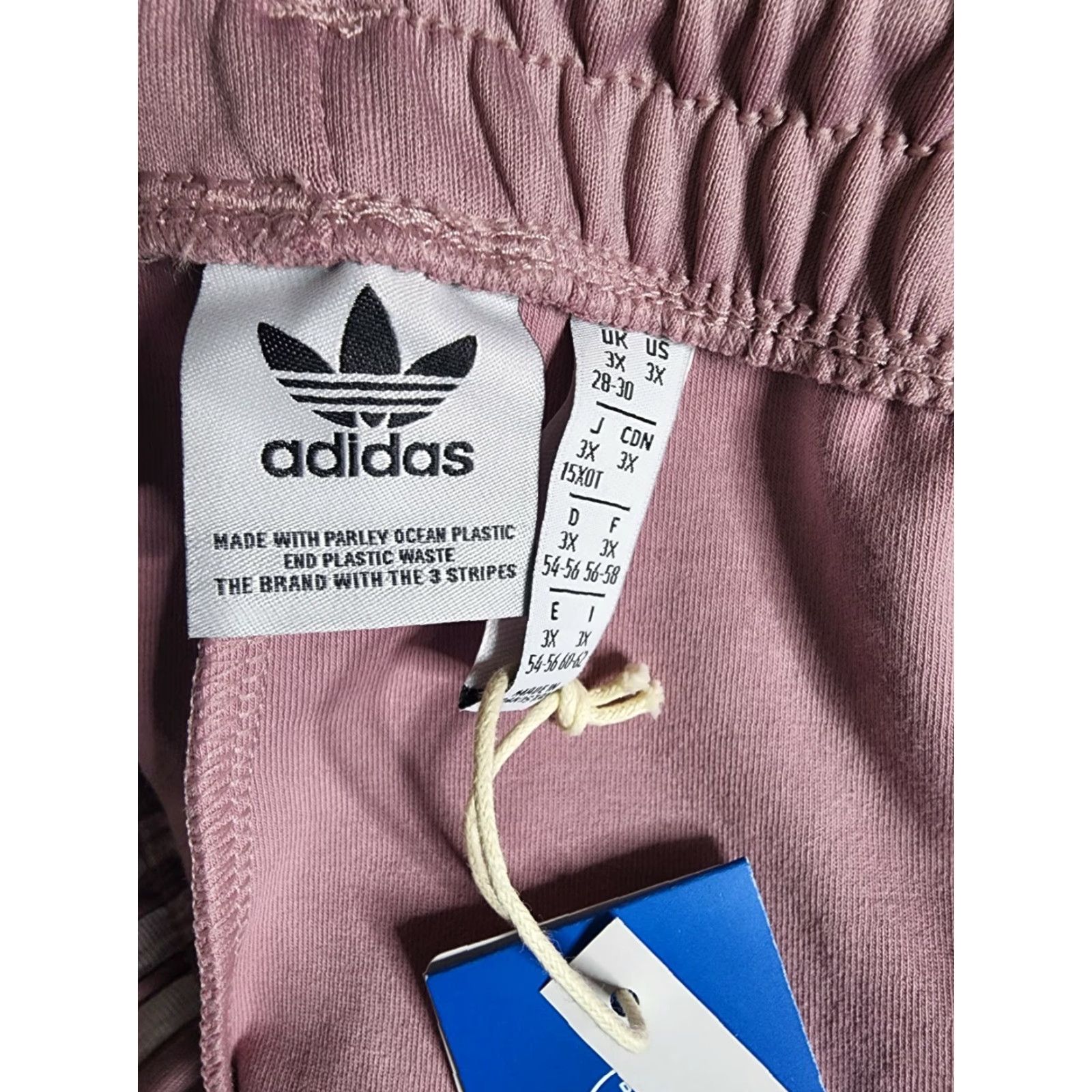 Adidas ADIDAS Track Pants PRIMEBLUE 3X Women Multicolor Activewear Pants Adult Plus Size 3X Size 40" / US 18 - 4 Thumbnail
