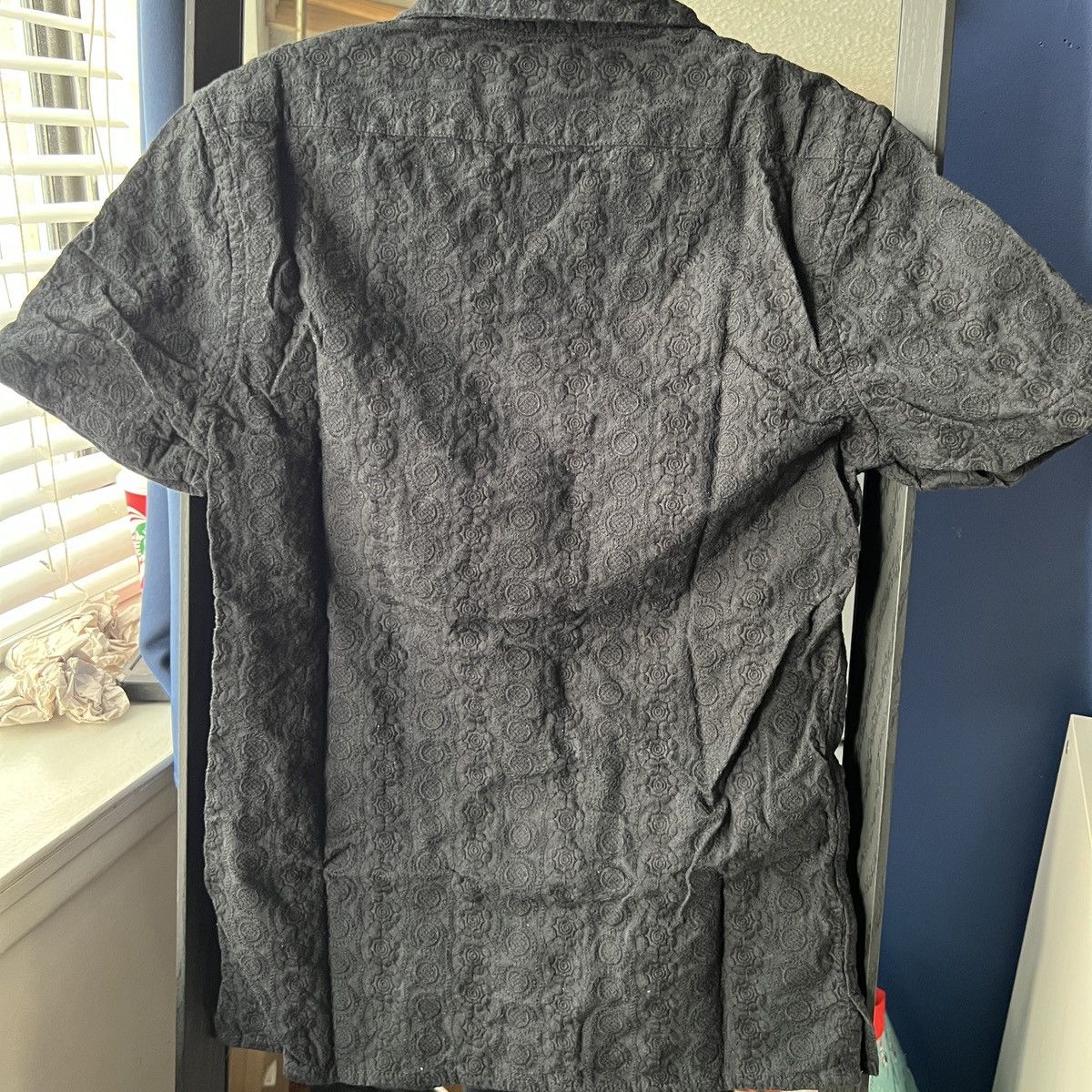 Express Express embroidered Black shirt Size US XS / EU 42 / 0 - 6 Thumbnail