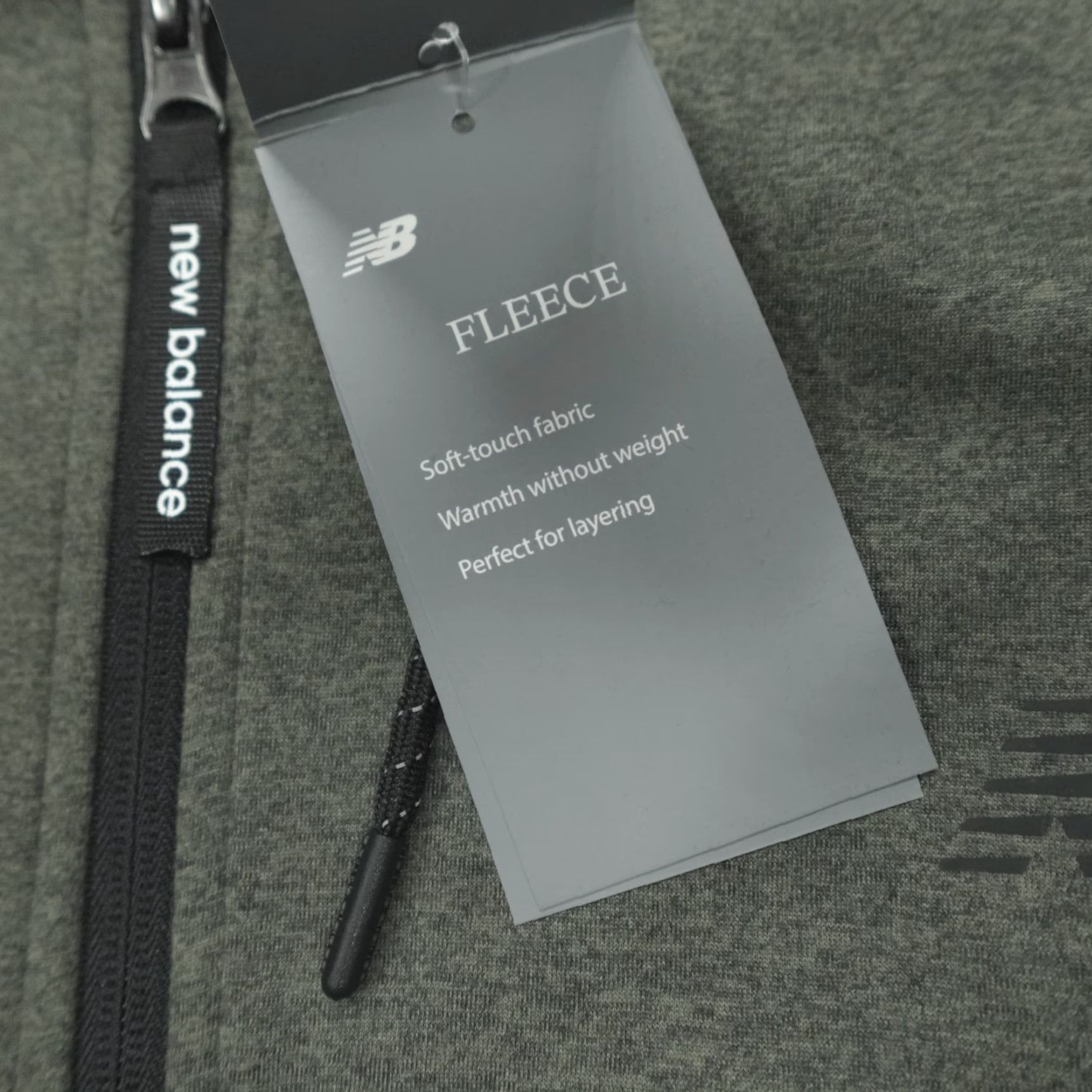 New Balance New Balance Hoodie Full Zip Fleece Lined Men's Size S Grey Soft-Touch Warmth Size US S / EU 44-46 / 1 - 3 Thumbnail