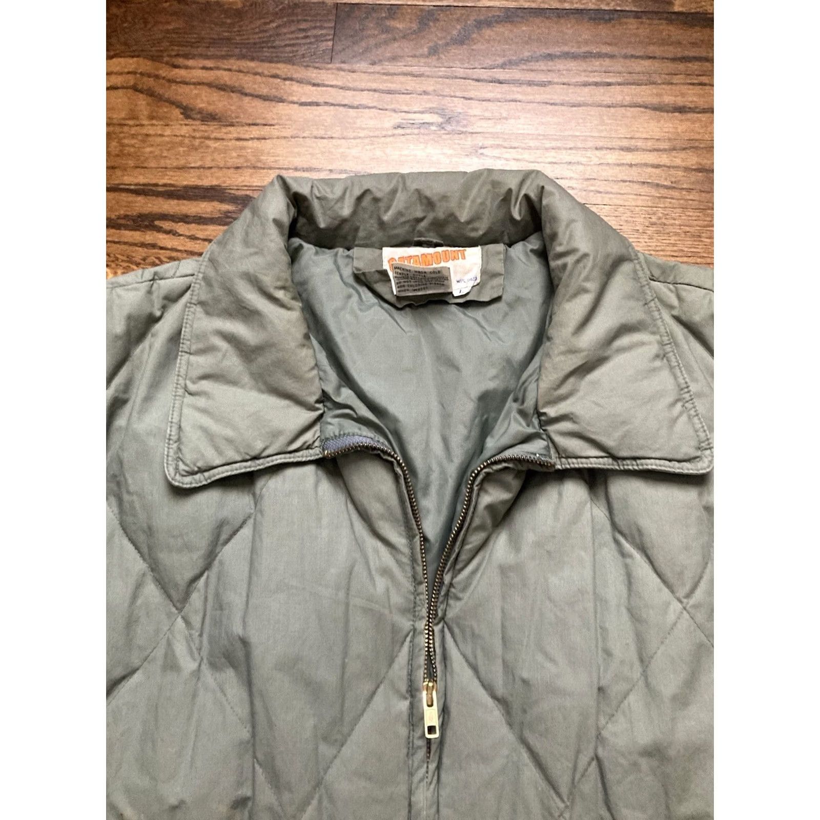 Vintage VINTAGE Catamount Trail Puffer Jacket Duck Down Quilted Military Mens Large Green Chore Size US L / EU 52-54 / 3 - 5 Thumbnail