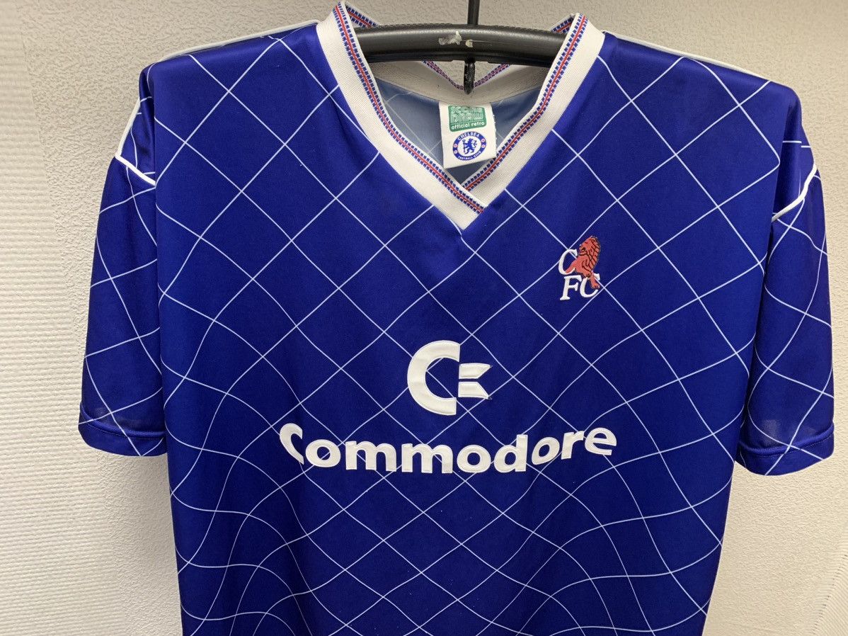 Vintage Chelsea vintage soccer jersey 1989/1991 xxl 2xl Commodore Size US XXL / EU 58 / 5 - 5 Thumbnail