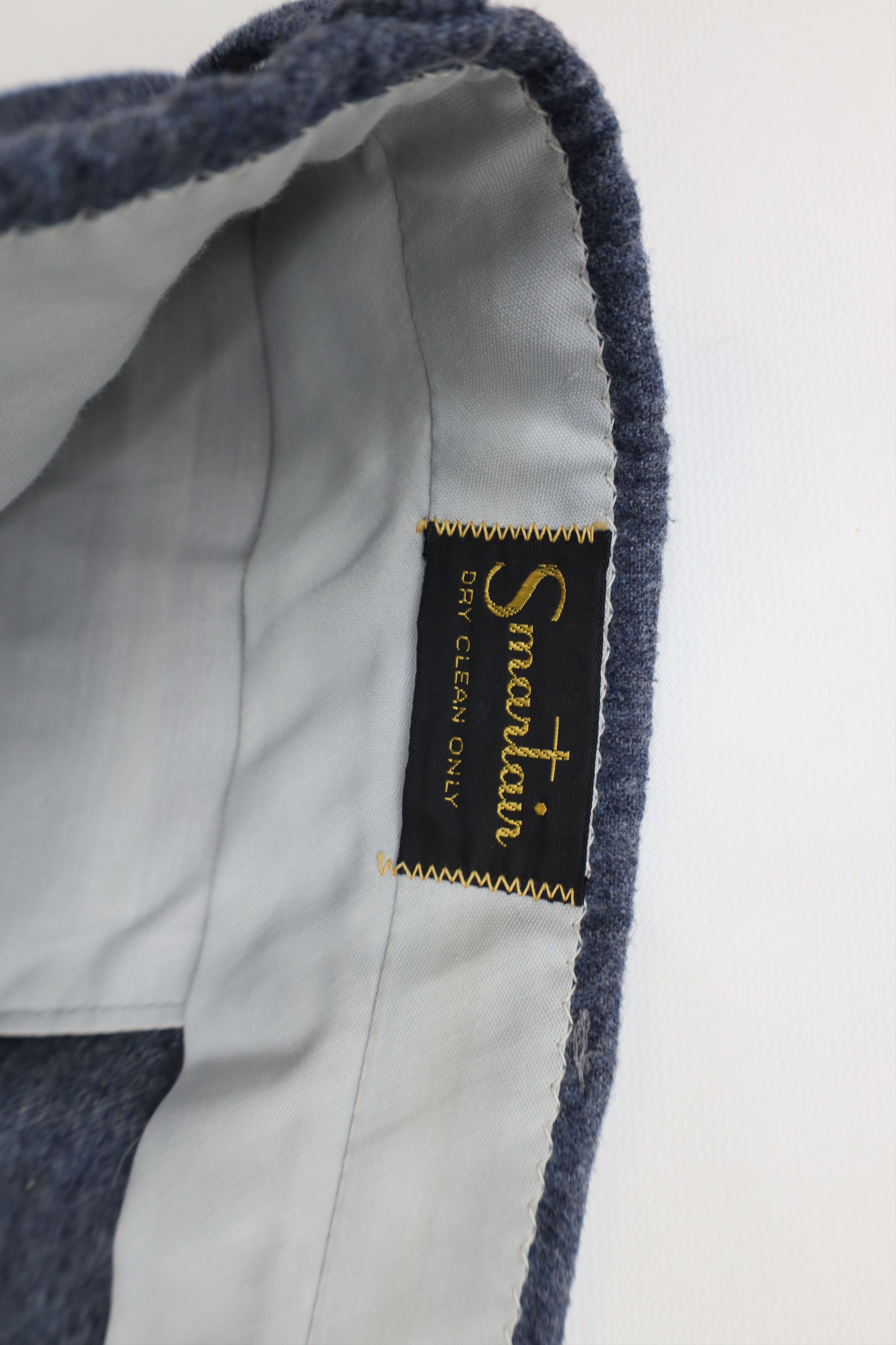 Vintage Vintage 60s 70s Streetwear Wide Leg Chino Pants Blue USA Size US 36 / EU 52 - 8 Thumbnail