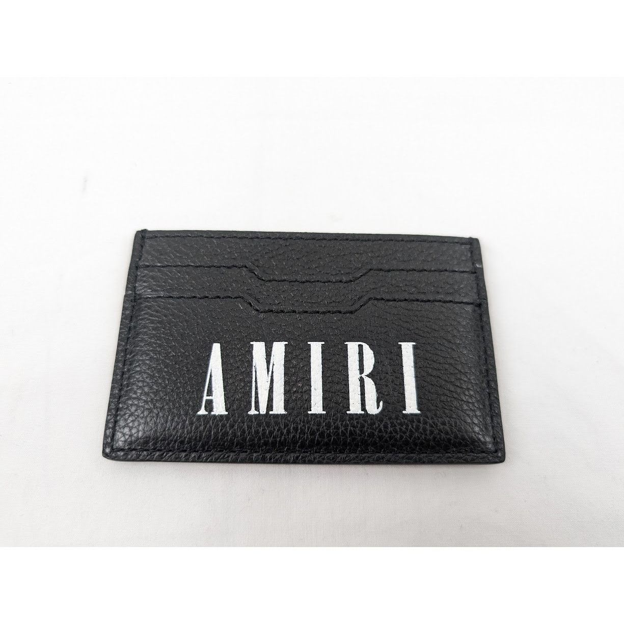 Amiri o1rshd1 Q:2/ Size:OS / Large Amiri Logo Card Holder in Black Size ONE SIZE - 2 Thumbnail