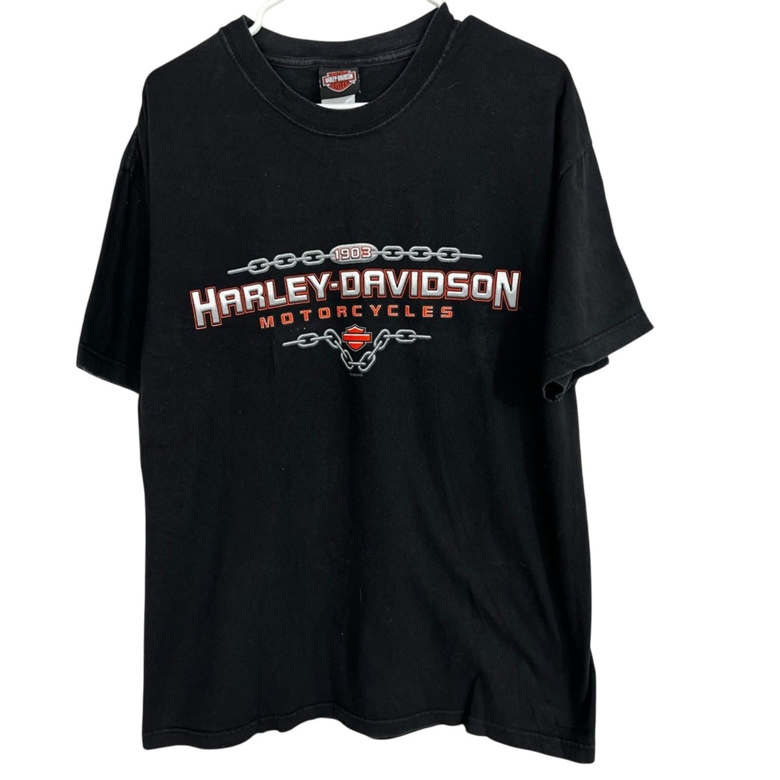 Harley Davidson Vintage Harley Davidson Rahway New Jersey Shirt Men’s Large Size US L / EU 52-54 / 3 - 2 Thumbnail
