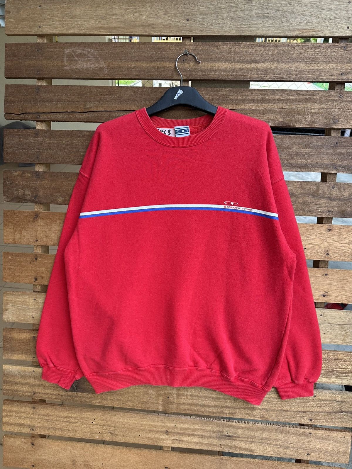Ocean Pacific Vintage 90s Ocean Pacific Sweatshirt Size US L / EU 52-54 / 3 - 1 Thumbnail