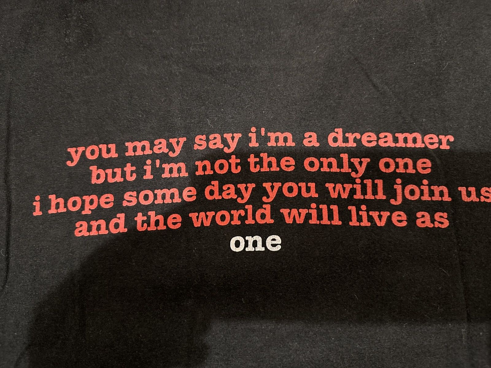 Band Tees Vintage 1990’s John Lennon One Bob Gruen USA TShirt Size US L / EU 52-54 / 3 - 4 Thumbnail
