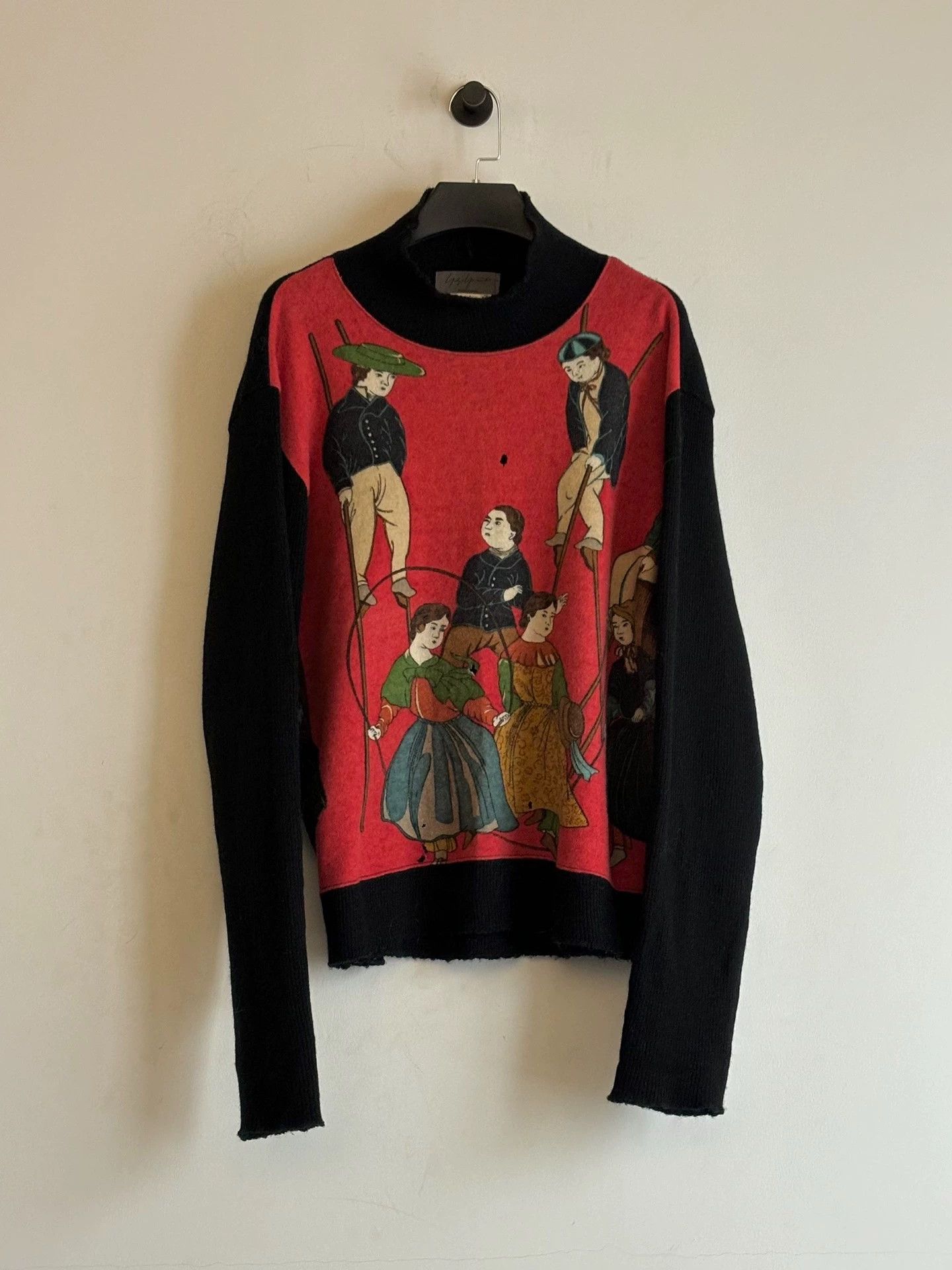 Yohji Yamamoto Yohji Yamamoto 1995 Rokumeikan Wool Turtleneck Sweater M Size US M / EU 48-50 / 2 - 1 Thumbnail