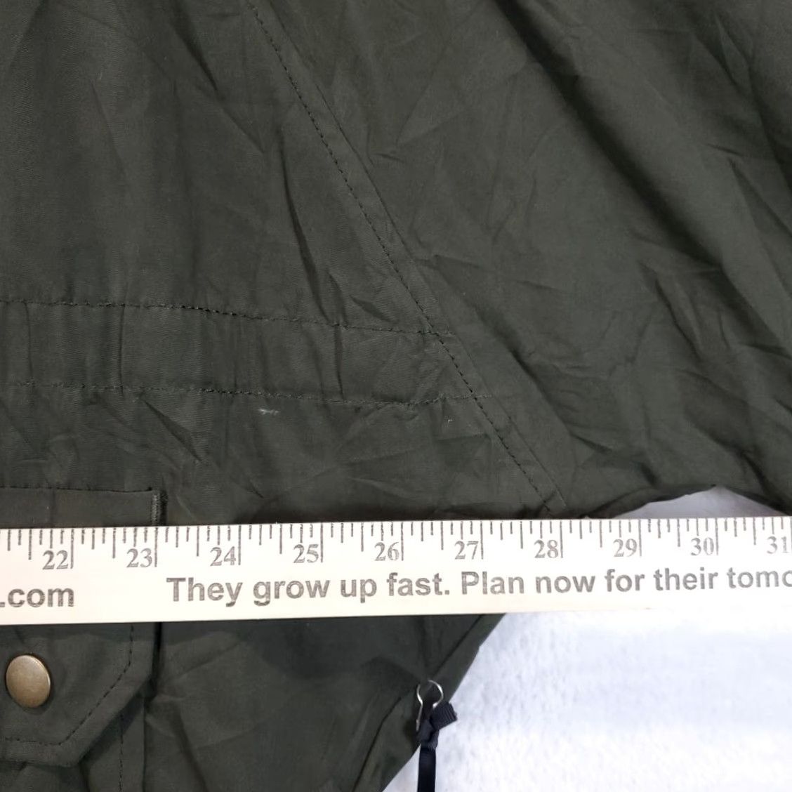 Forever 21 FOREVER 21 Olive Green Military Jacket Women's L Hooded Gorpcore Casual Travel Workwear Military Jacket Size L / US 10 / IT 46 - 7 Thumbnail