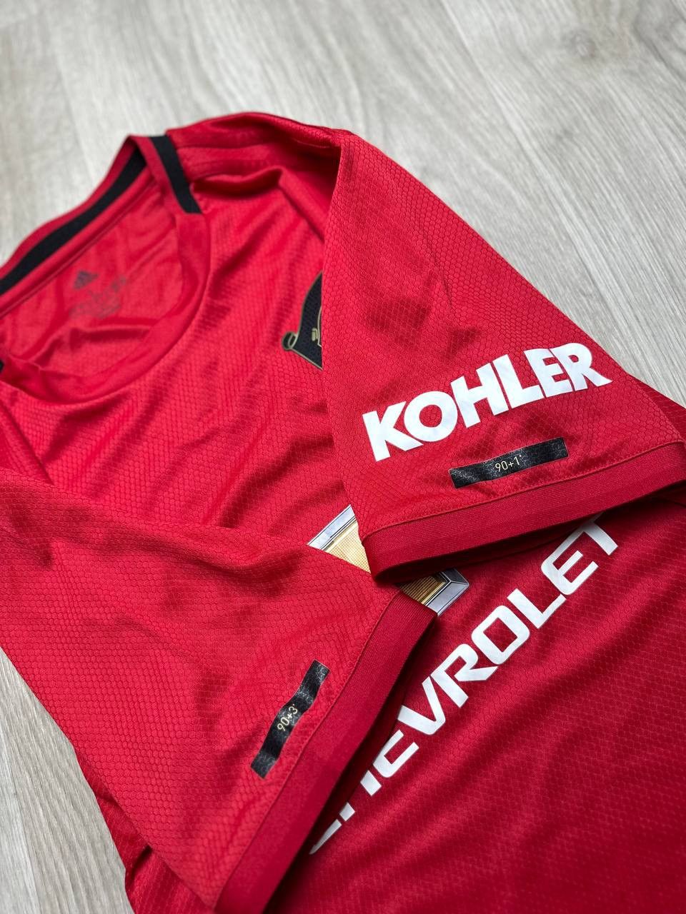 Vintage Adidas Manchester United Home Football Shirt 19/20 Jersey Size US L / EU 52-54 / 3 - 6 Thumbnail