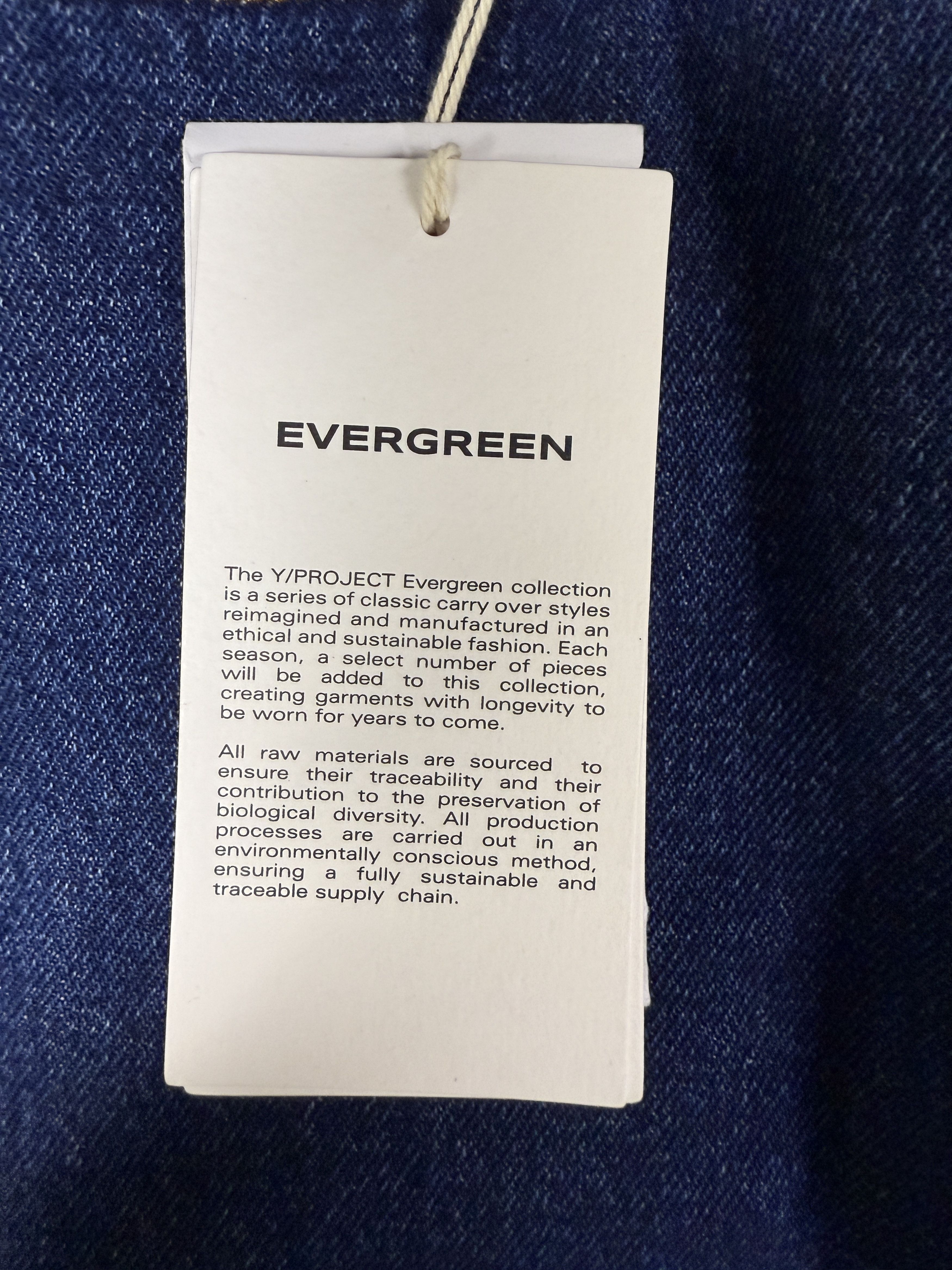 Y/Project $735 Y/Project Cowboy Cuff Jeans Size US 29 - 11 Thumbnail