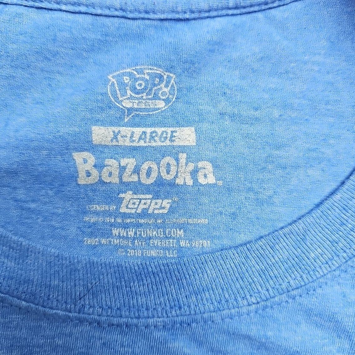 X-LARGE Pop! Tees Bazooka Joe Club Bubble Gum T-shirt Men X-large Blue Front Graphic Size US S / EU 44-46 / 1 - 5 Thumbnail