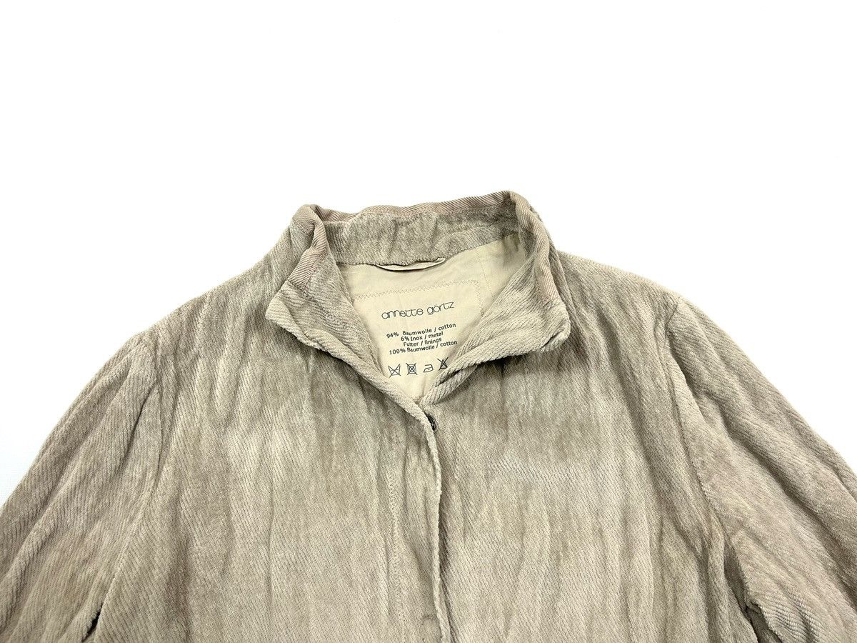 Annette Gortz Annette Gortz Cotton Women’s Button Jacket Beige Size 40 Size M / US 6-8 / IT 42-44 - 8 Thumbnail