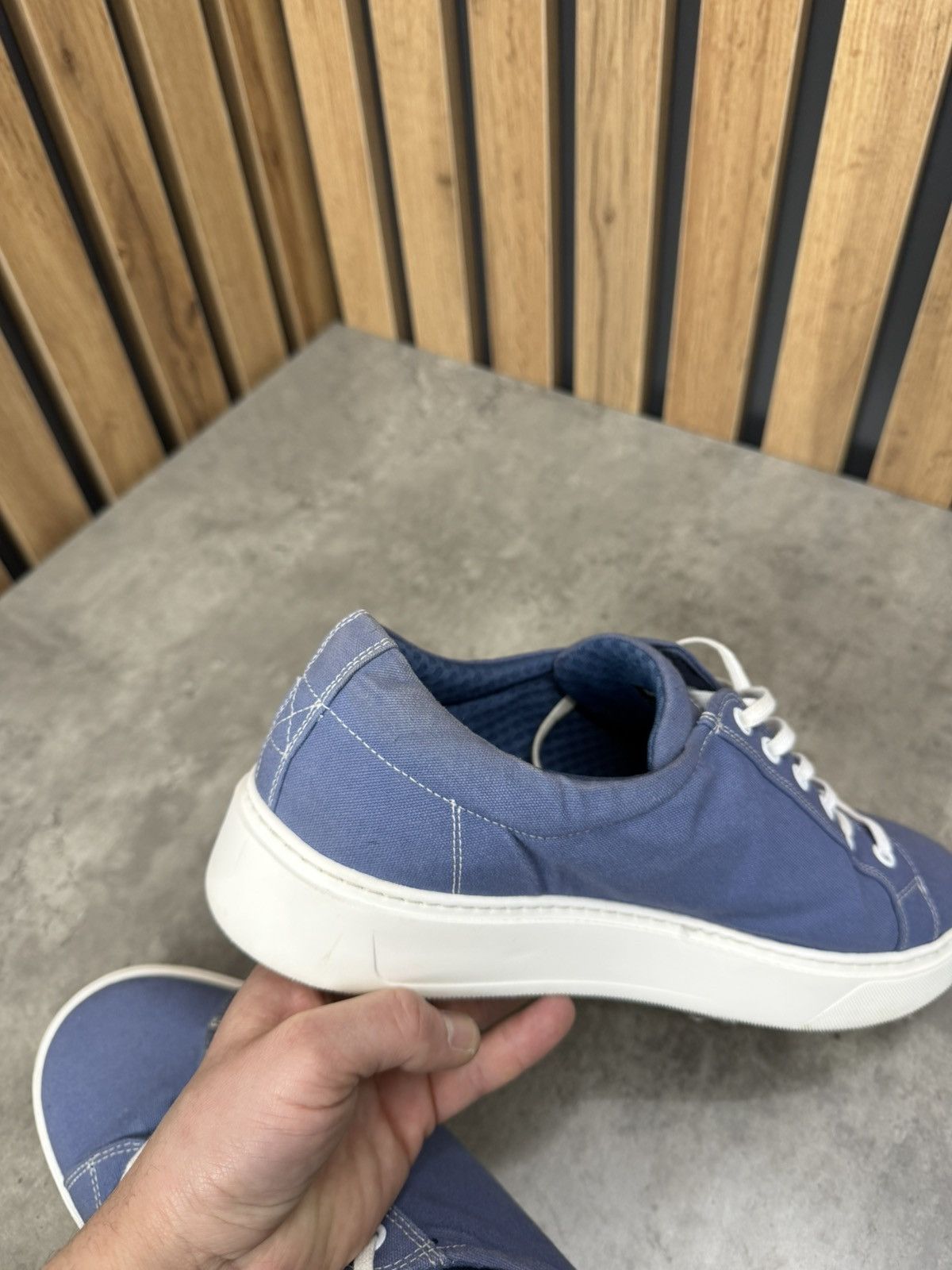 Boggi Boggi Milano Blue Sneaker’s Men’s Size 44 Size US 10.5 / EU 43-44 - 12 Thumbnail