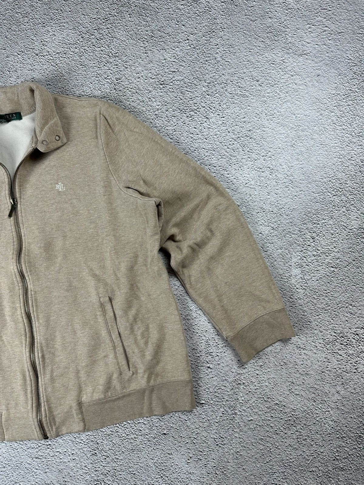 Lauren Ralph Lauren Vintage Lauren Ralph Lauren Full Zip Hoodie Old Money Style Size L / US 10 / IT 46 - 4 Thumbnail
