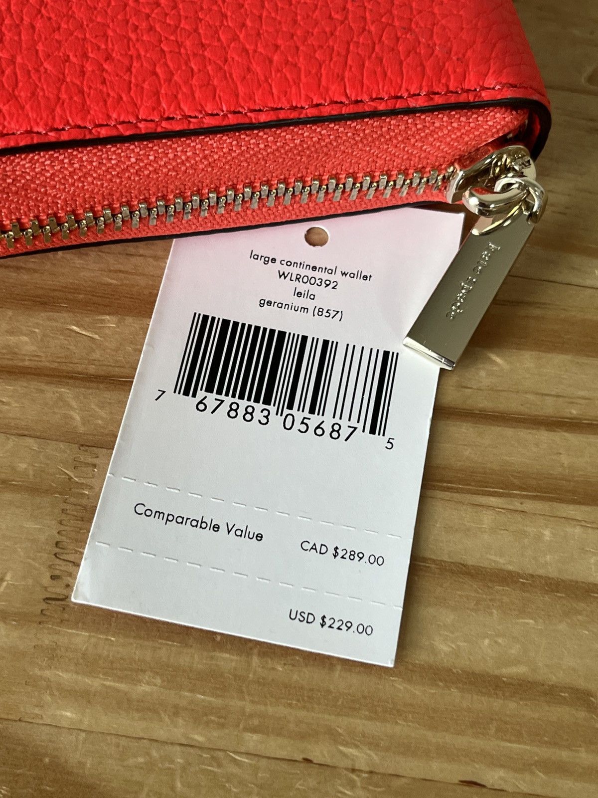 Kate Spade Kate Spade Leila large continental wallet Size ONE SIZE - 4 Thumbnail