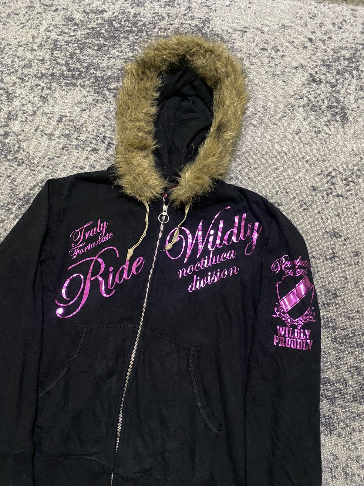 Hysteric Glamour Y2k Pre Conc ifsixwasnine Fur Hoodie Size US M / EU 48-50 / 2 - 2 Thumbnail