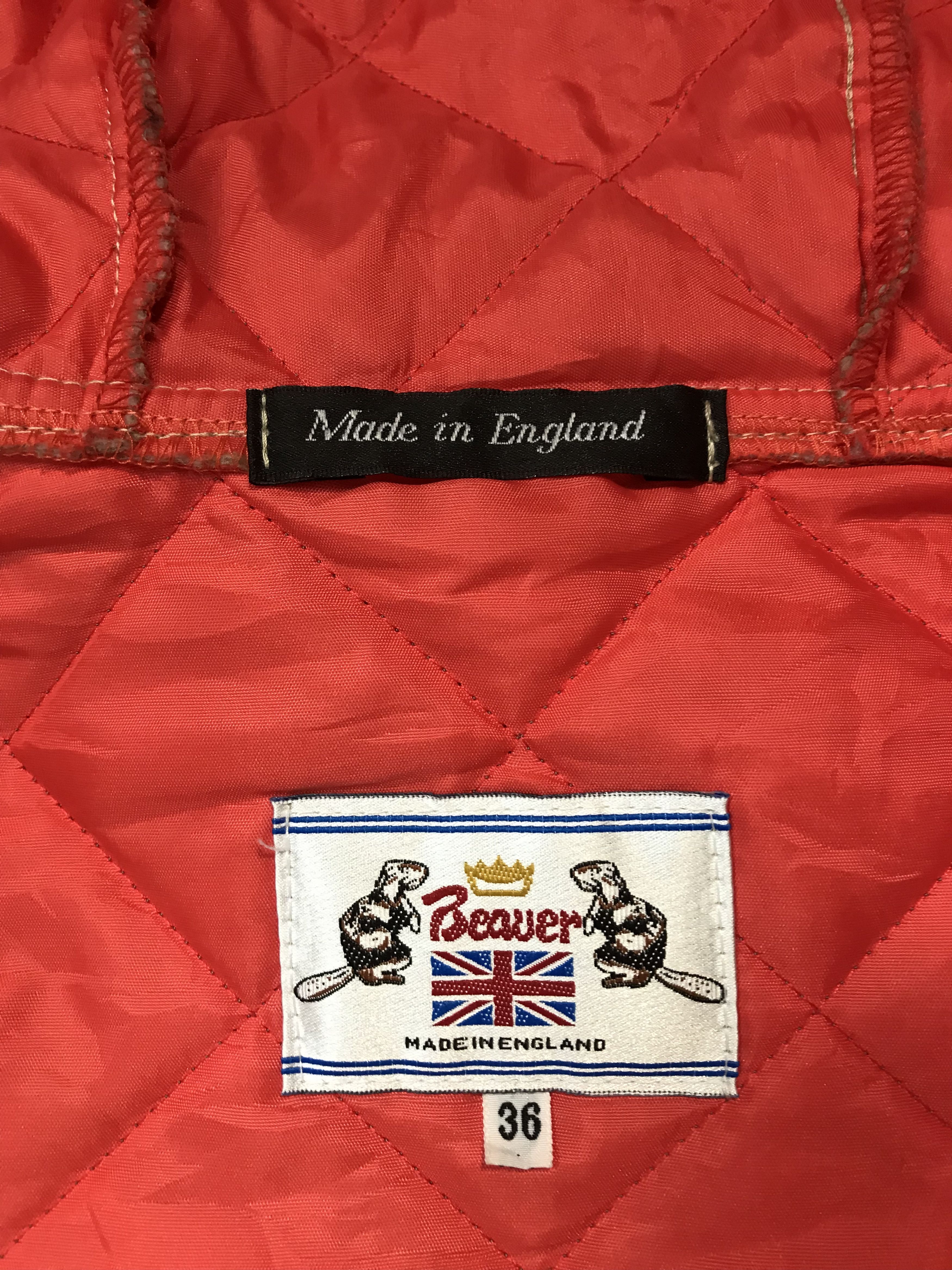 Other Beaver Made In England Insulated Wool Padded Puffer Down Size US S / EU 44-46 / 1 - 8 Thumbnail