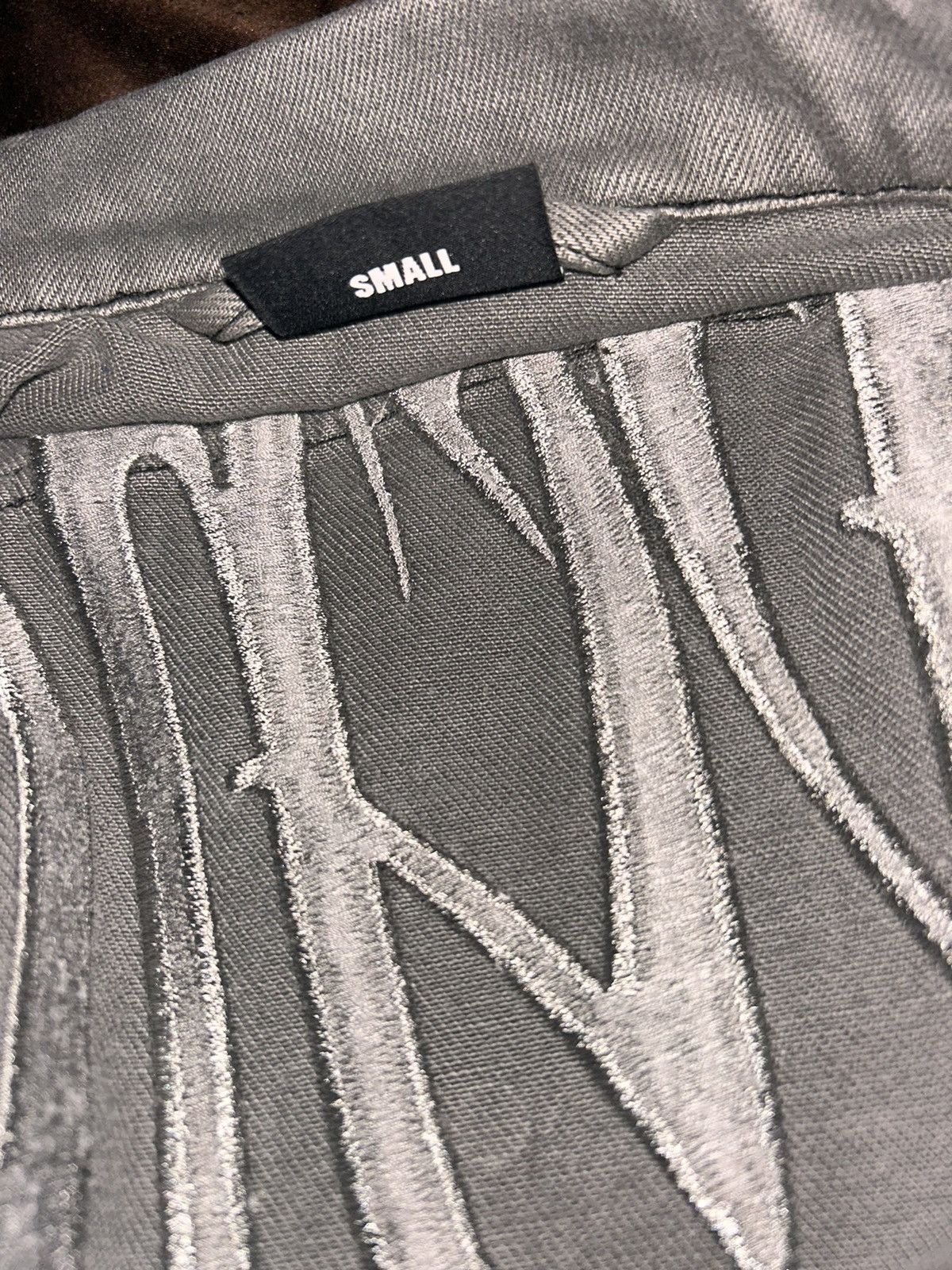 Revenge Revenge Grey Denim Jacket Size US S / EU 44-46 / 1 - 6 Thumbnail
