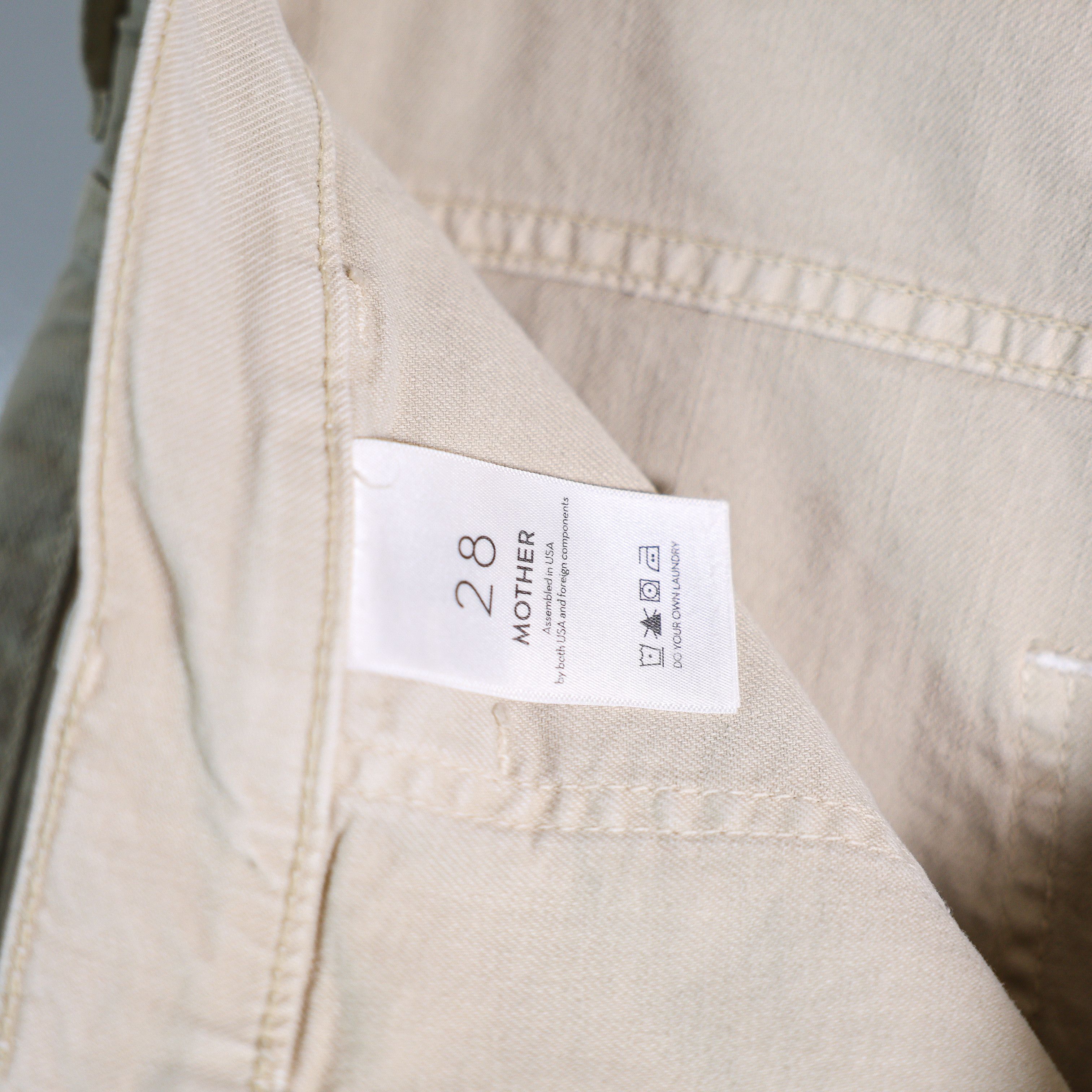 MOTHER NEW Mother Denim The Wrapper Patch Size 28" / US 6 / IT 42 - 3 Thumbnail