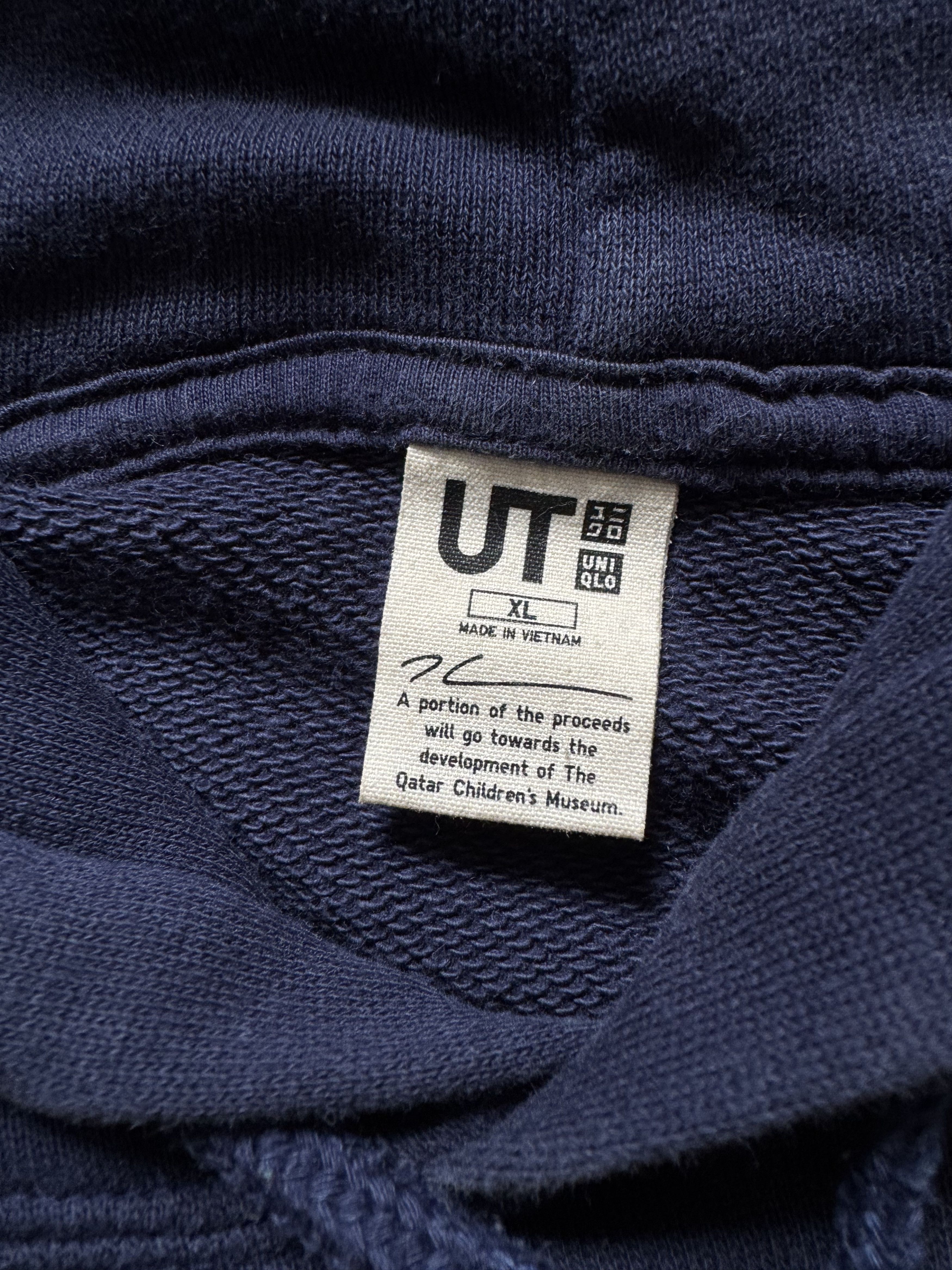 Uniqlo Uniqlo x Jeff Koons Exclusive Rabbit Graphic Hoodie Size US XL / EU 56 / 4 - 6 Thumbnail