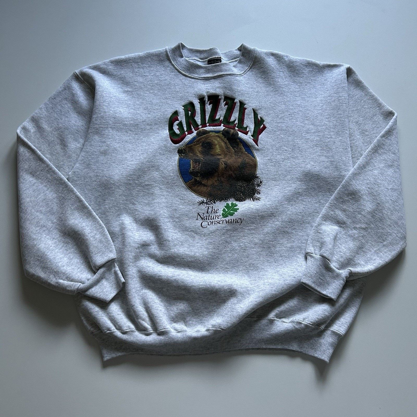 Vintage Vintage Grizzly Bear Crewneck Large 90s USA Animal Art Rare Size US L / EU 52-54 / 3 - 1 Thumbnail