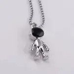 Jewelry Hip hop astronaut moon astronaut robot Necklace Size ONE SIZE - 3 Thumbnail