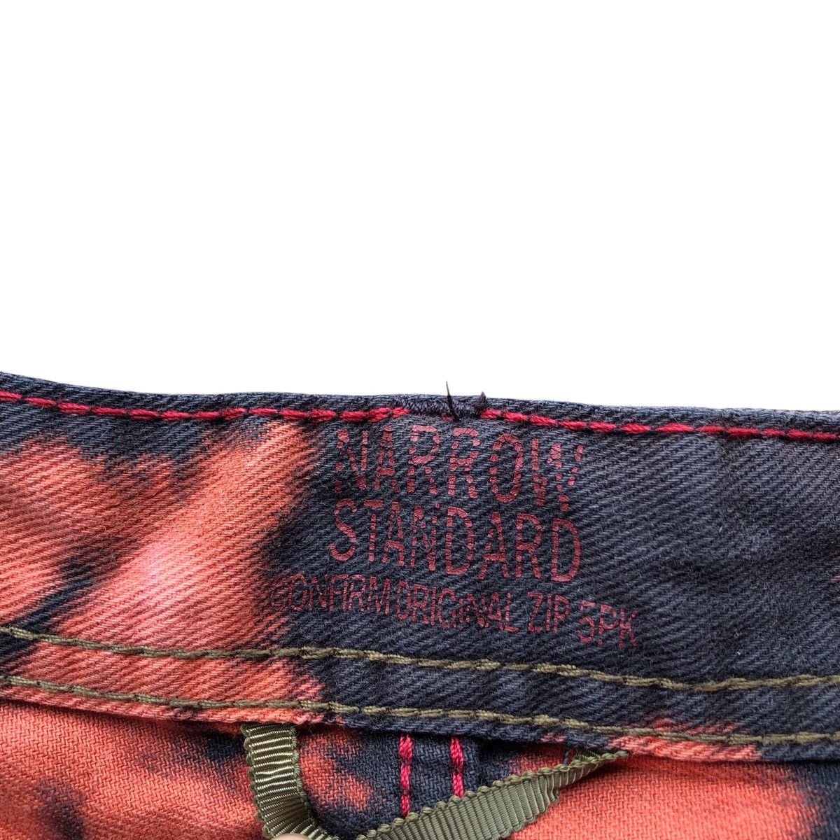 Japanese Brand Japanese NARROW STANDART reworked die denim Size US 31 - 8 Thumbnail