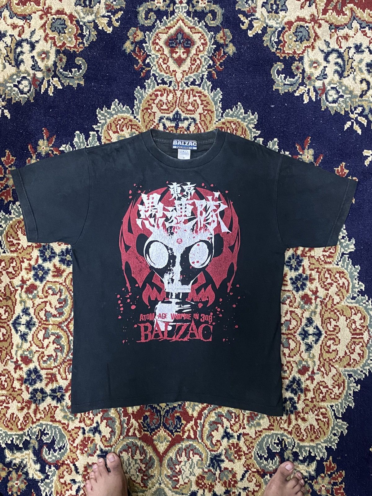 Band Tees × Japanese Brand × Vintage Japanese Punk Balzac Size US M / EU 48-50 / 2 - 1 Thumbnail