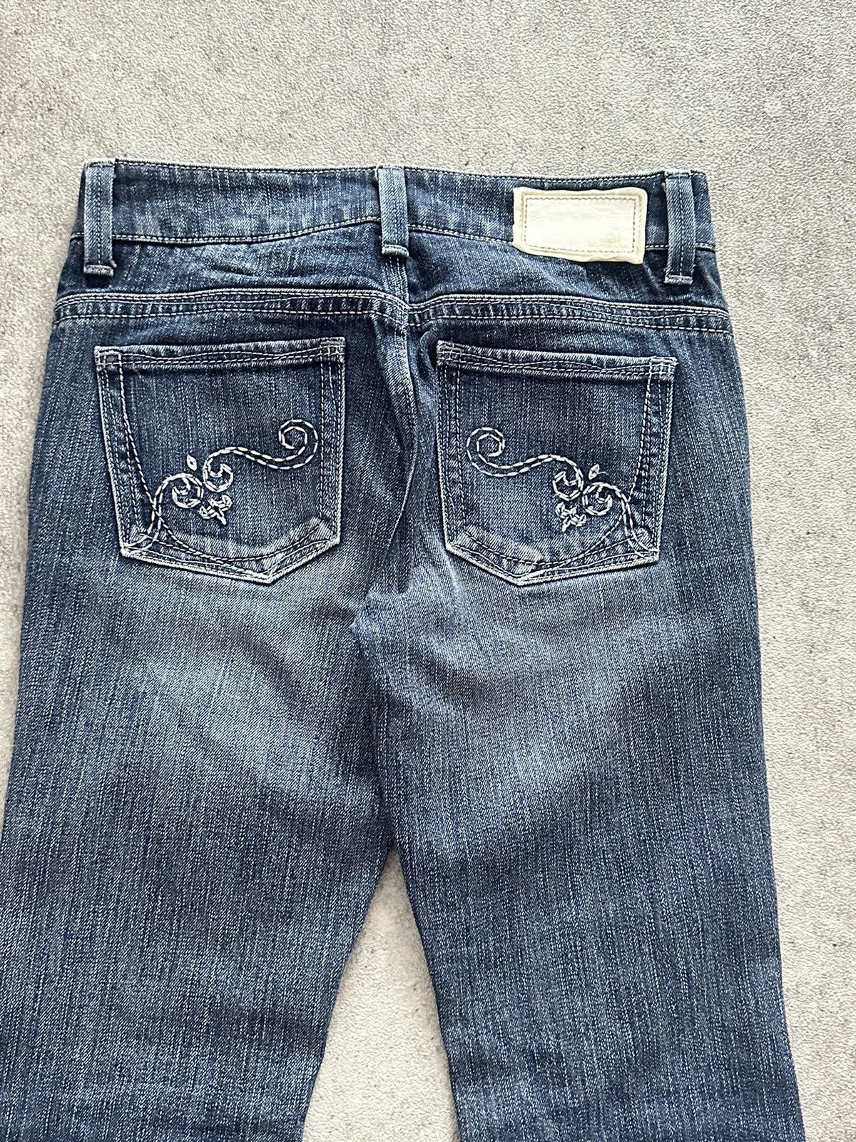 Tornado Mart 2000s Japanese Brappers Flared Washed Denim Jeans Lgb Size US 26 / EU 42 - 6 Thumbnail