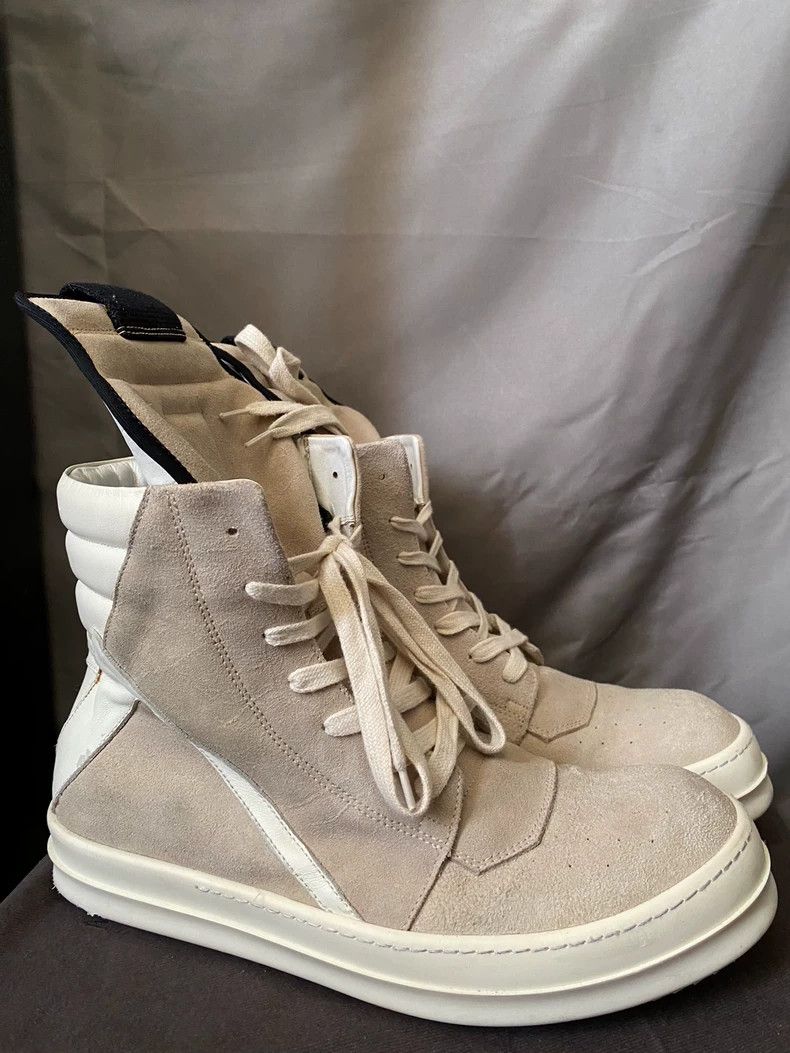 Rick Owens Rick Owens Suede High Top Sneakers Size 43-dmc Size US 10 / EU 43 - 1 Thumbnail