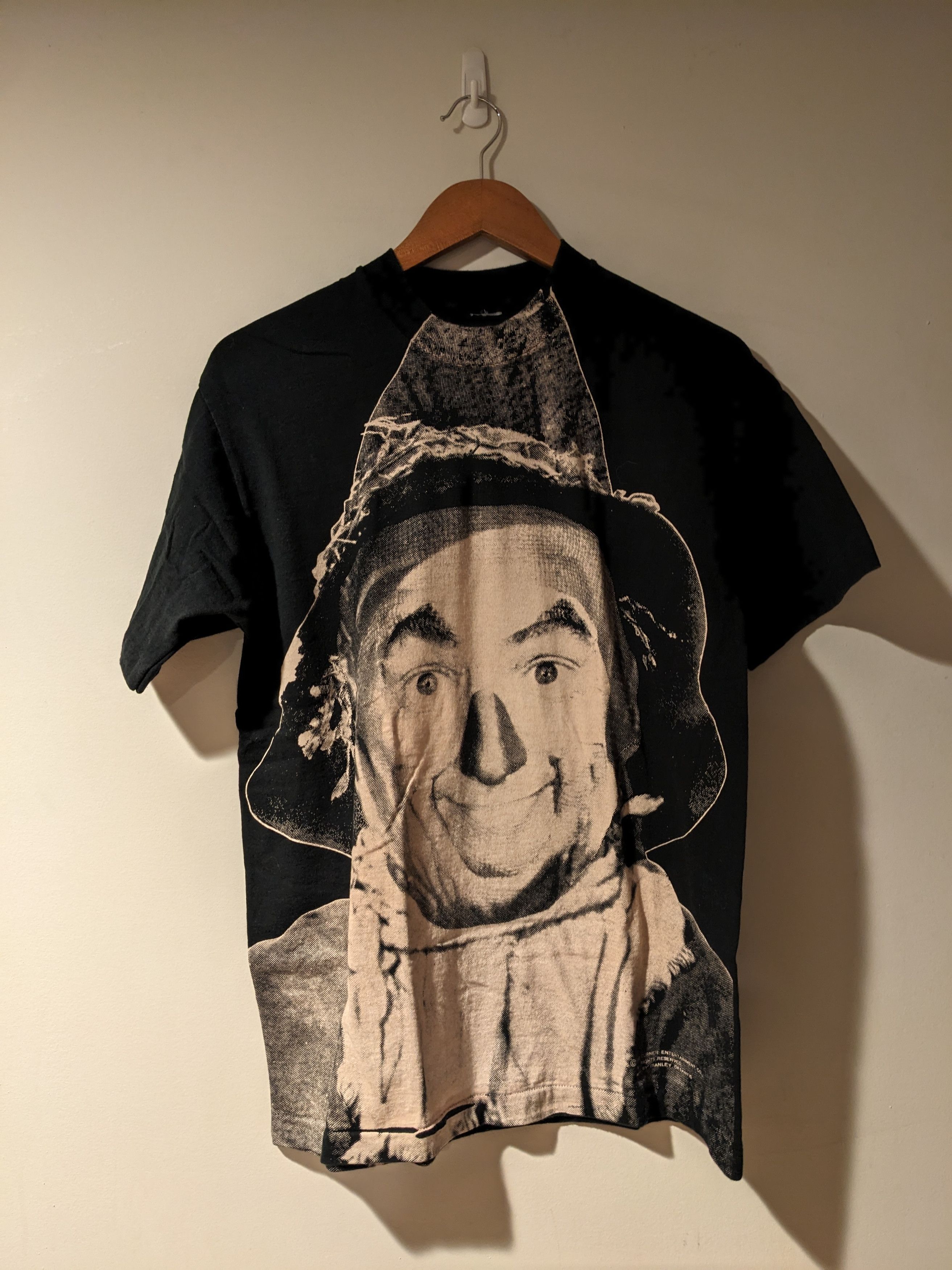 Vintage Vintage 1992 Wizard of Oz Scarecrow If I Only Had T-shirt Size US M / EU 48-50 / 2 - 1 Thumbnail
