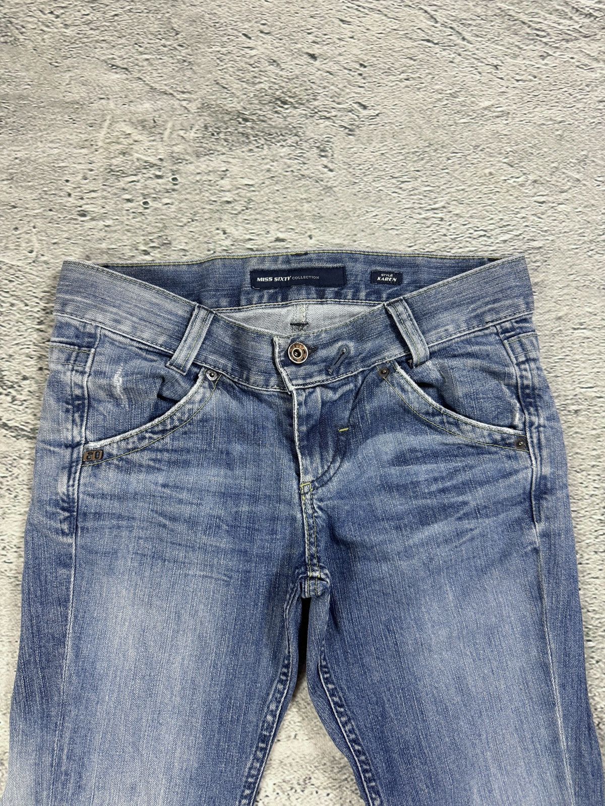 Miss Sixty Y2K Vintage Miss Sixty Jeans Bootcut Low Rise Size 28" / US 6 / IT 42 - 2 Thumbnail