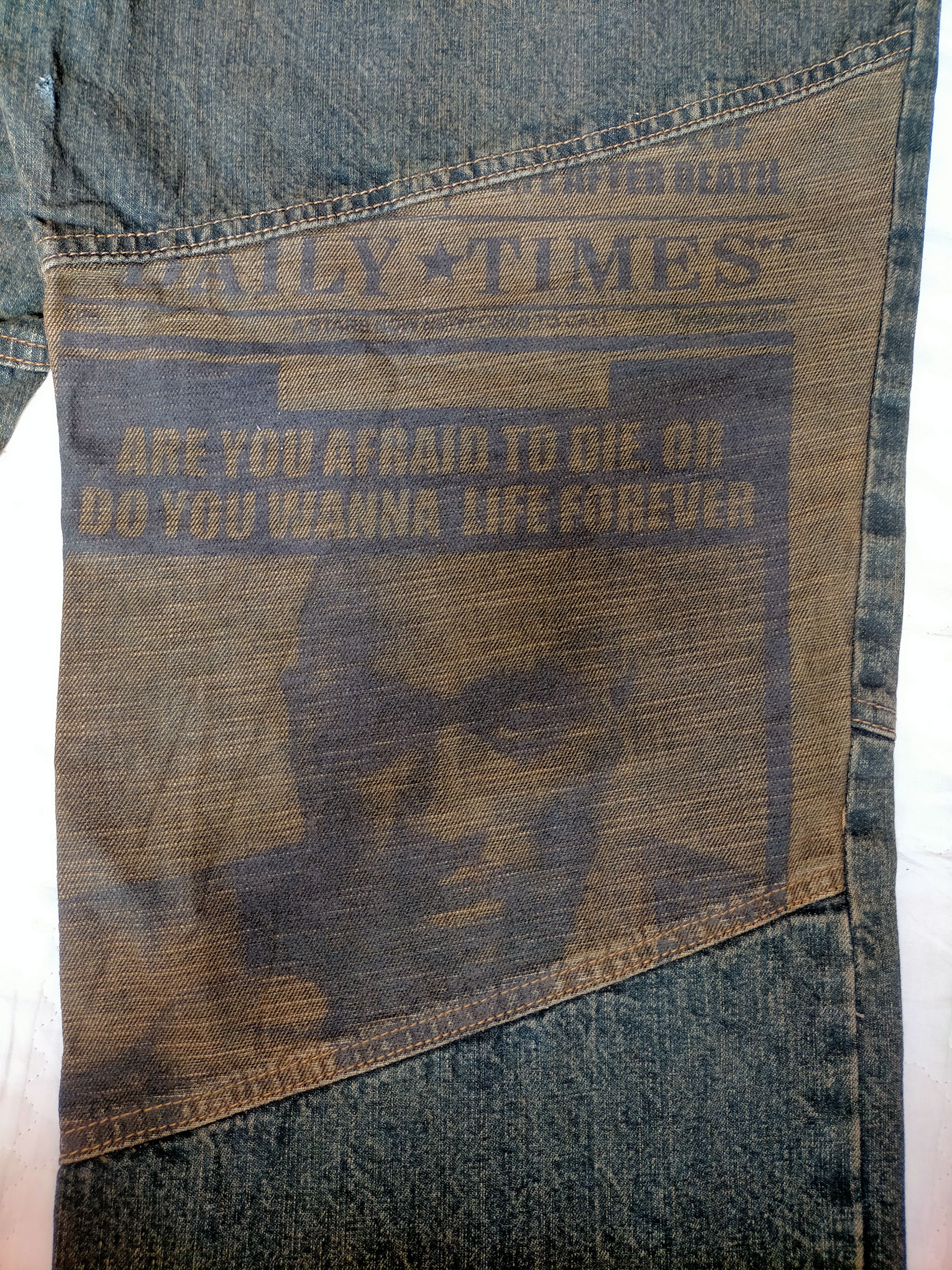 Makaveli Makaveli Tupac Baggy Denim Pants Size US 34 / EU 50 - 3 Thumbnail