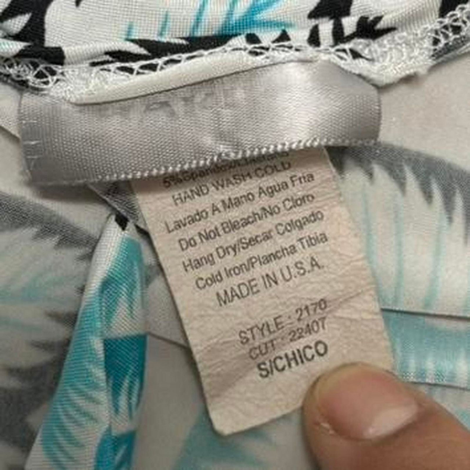 Other Blue floral print top tie front detail Fitted Size Small Size S / US 4 / IT 40 - 3 Thumbnail