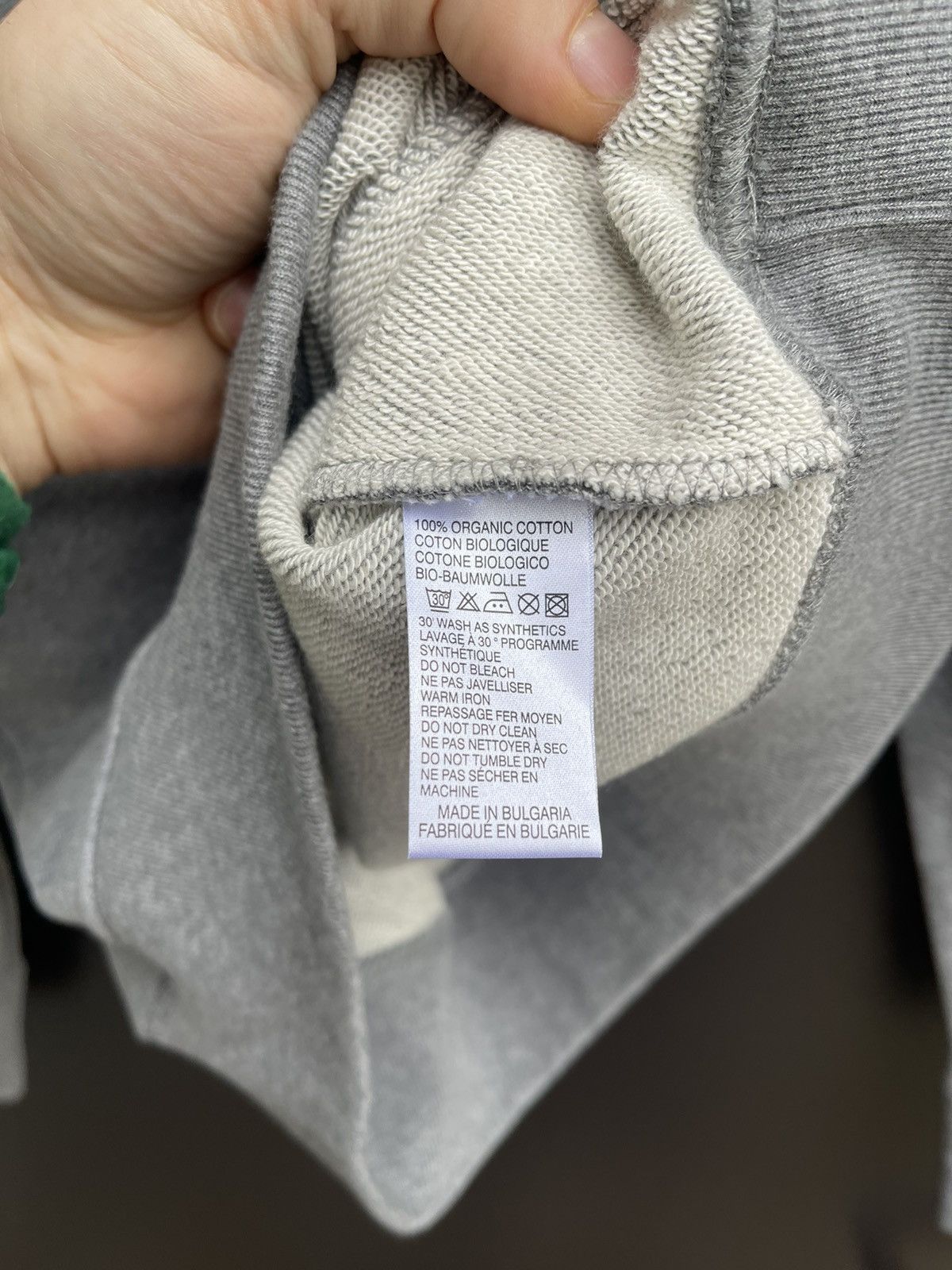 Paul Smith Paul Smith Cotton Big Logo Sweatshirt Gray Pullover Sweater Size US S / EU 44-46 / 1 - 6 Thumbnail