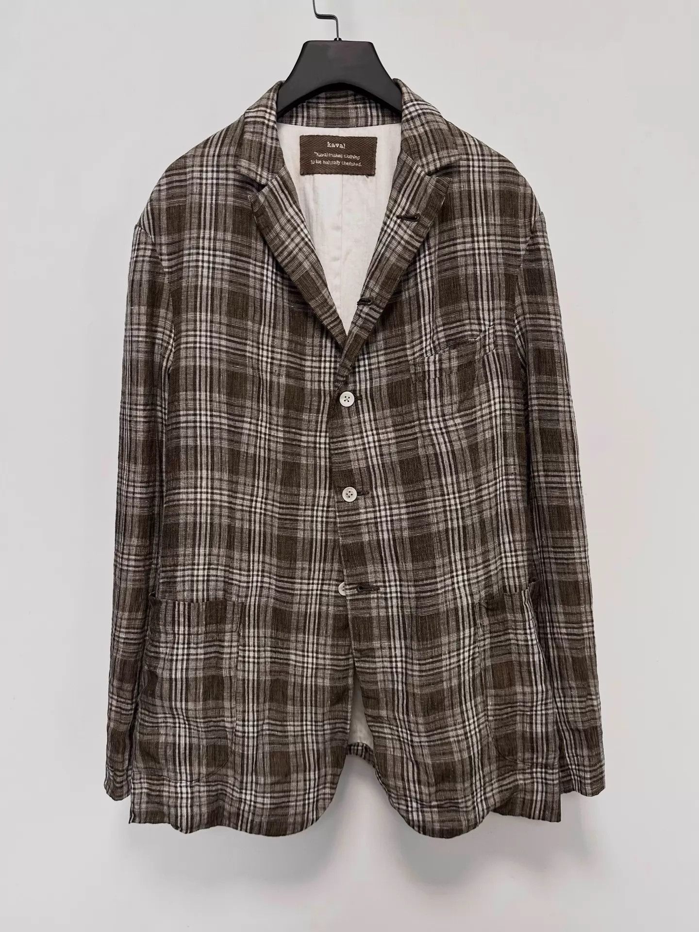 Other kaval antique linen hand-dyed hand-sewn jacket M Size US M / EU 48-50 / 2 - 1 Thumbnail