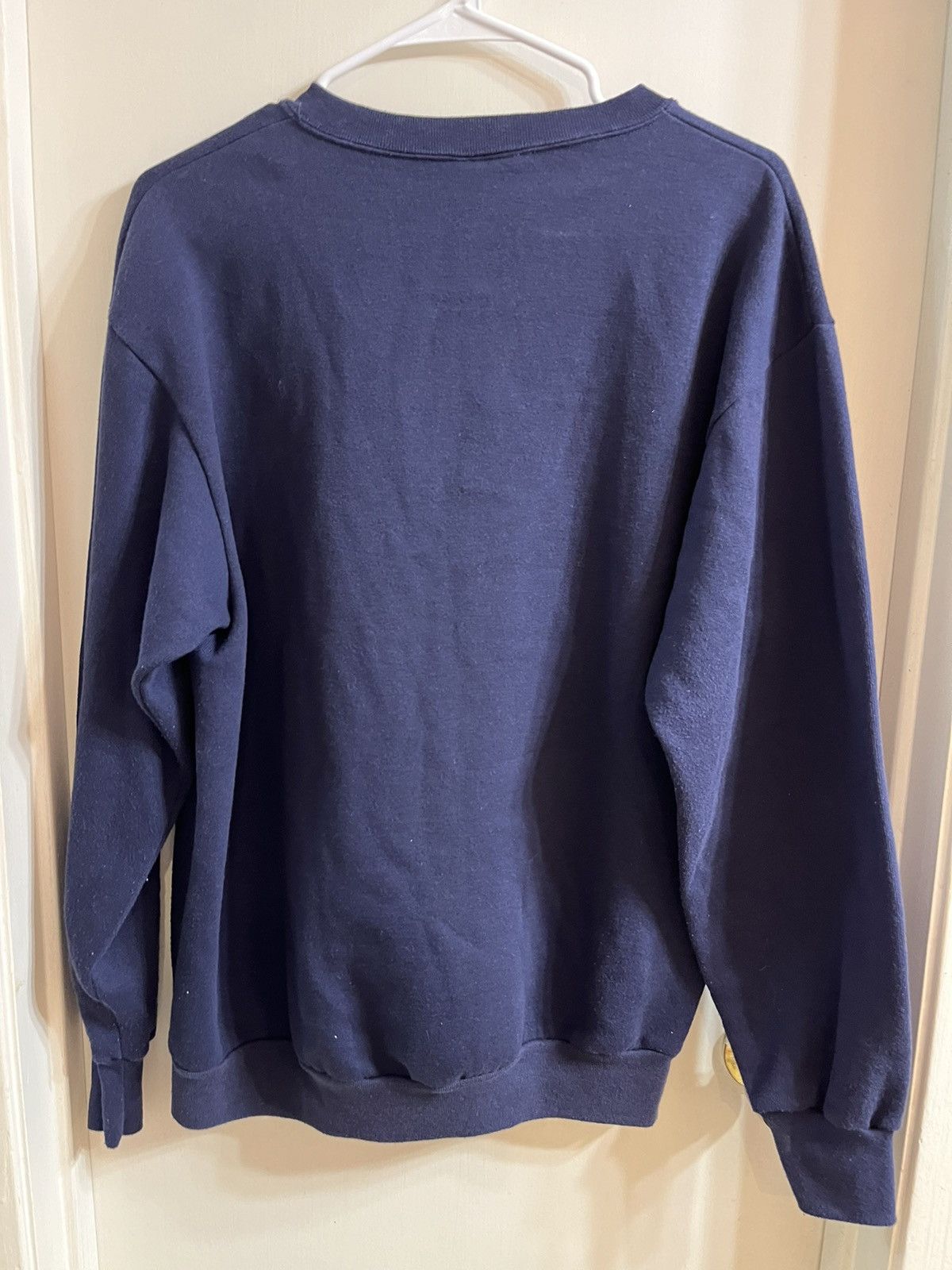 Delta VTG Sweatshirt USA Made Maryland Navy Blue Pullover Fleece Size US L / EU 52-54 / 3 - 2 Thumbnail