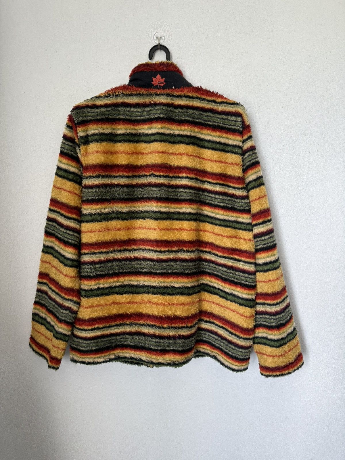 Arc'teryx Canada Brand Logos Multi Colour Stripe Fleece Zipper Size US L / EU 52-54 / 3 - 5 Thumbnail